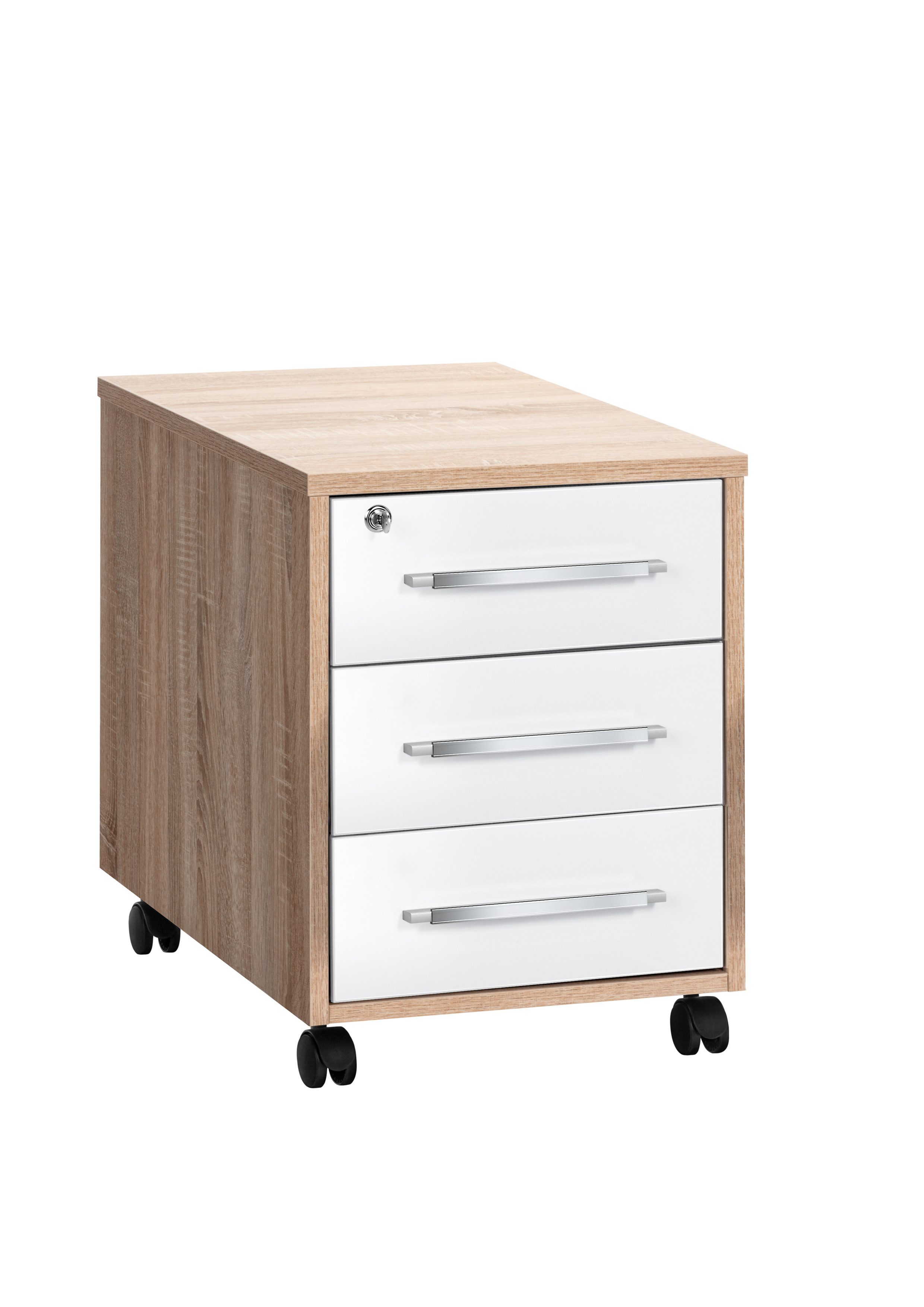 Maja Möbel Rollcontainer 1716 3-Schub, Edelbuche, günstig online kaufen