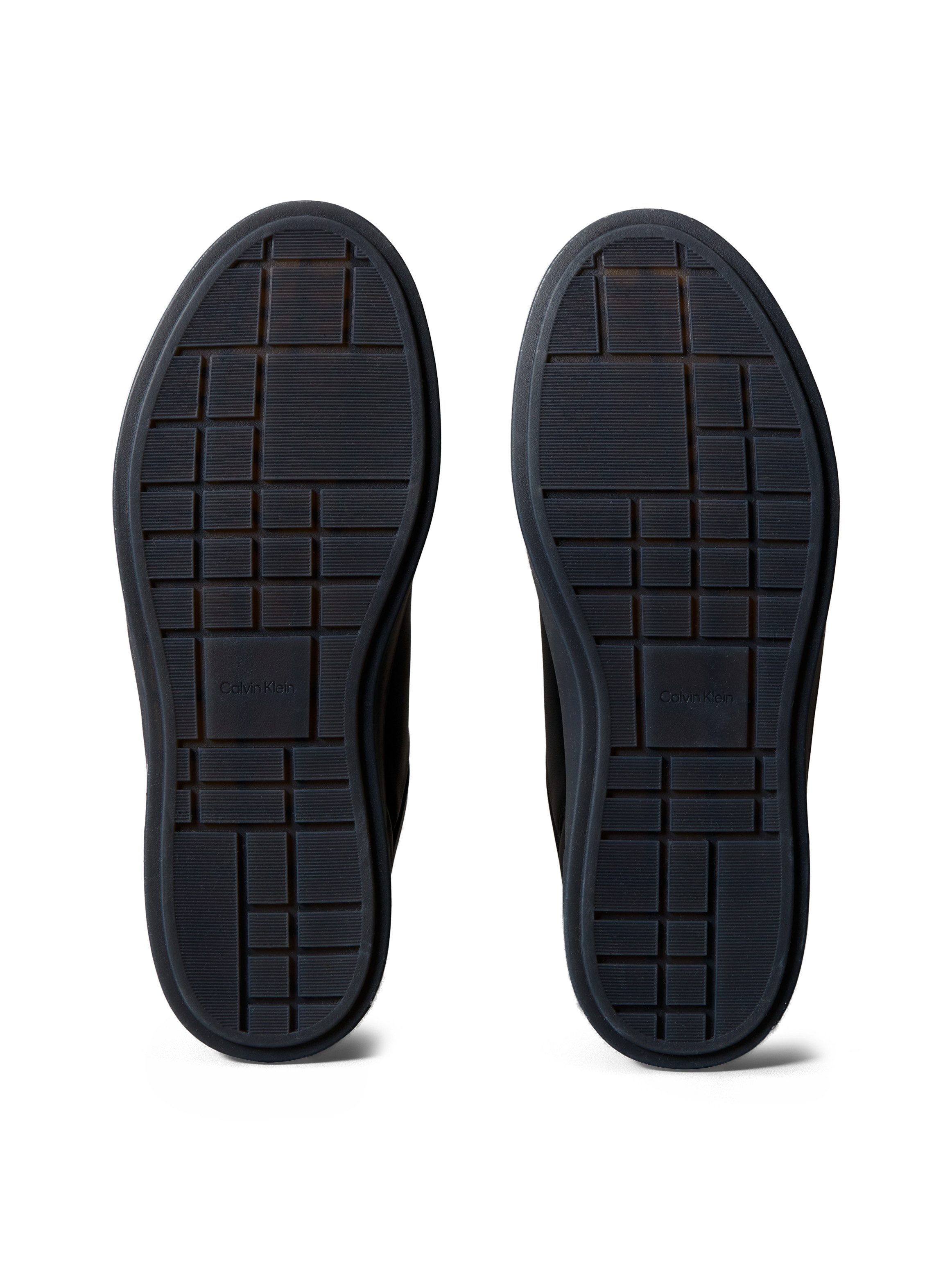 Calvin Klein LOW PRO CUPS LACEUP OXF HF LTH Sneaker Schnürschuh, Halbschuh, Freizeitschuh in monochromer Optik