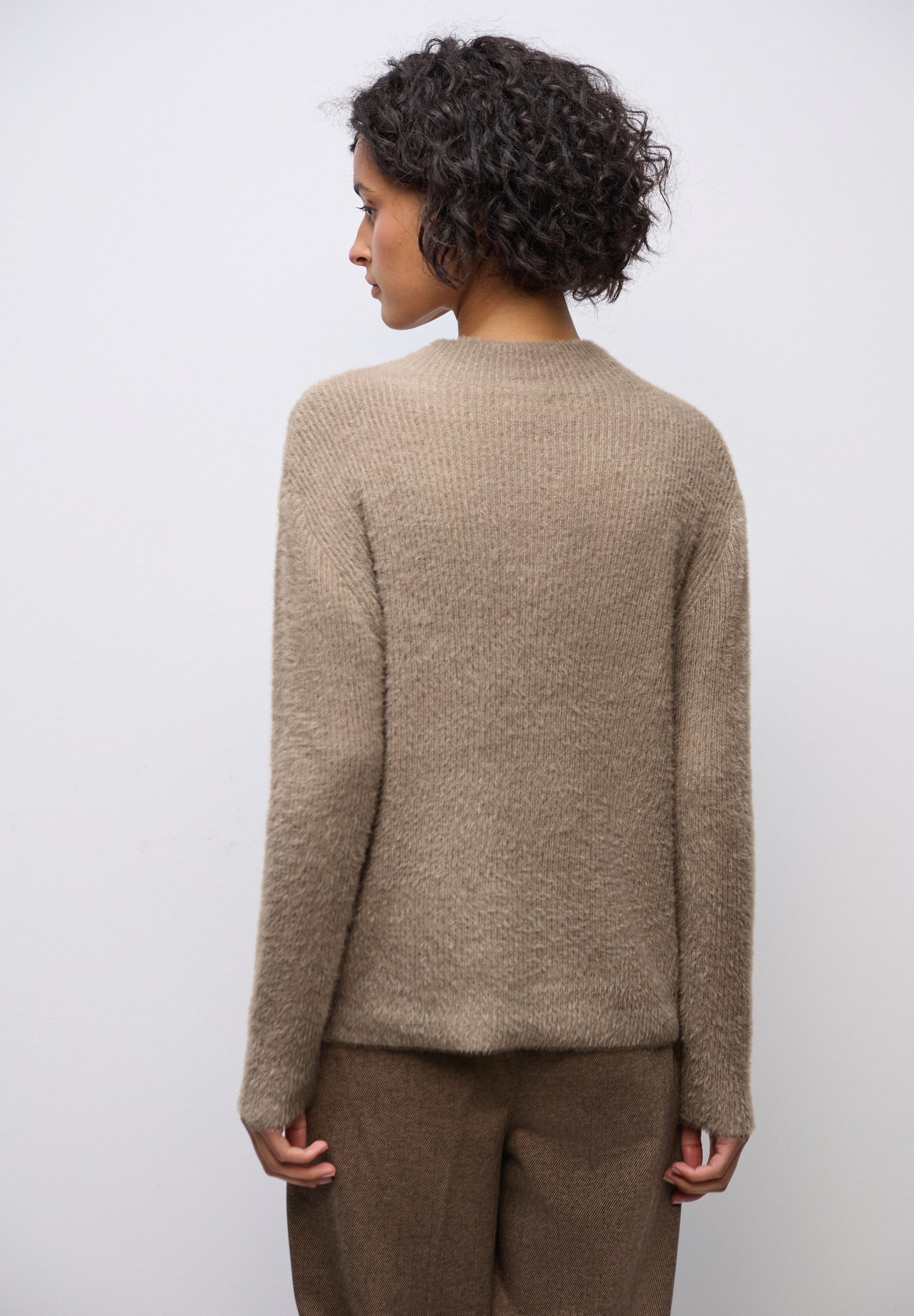 STREET ONE Stehkragenpullover mit Stehkragen günstig online kaufen