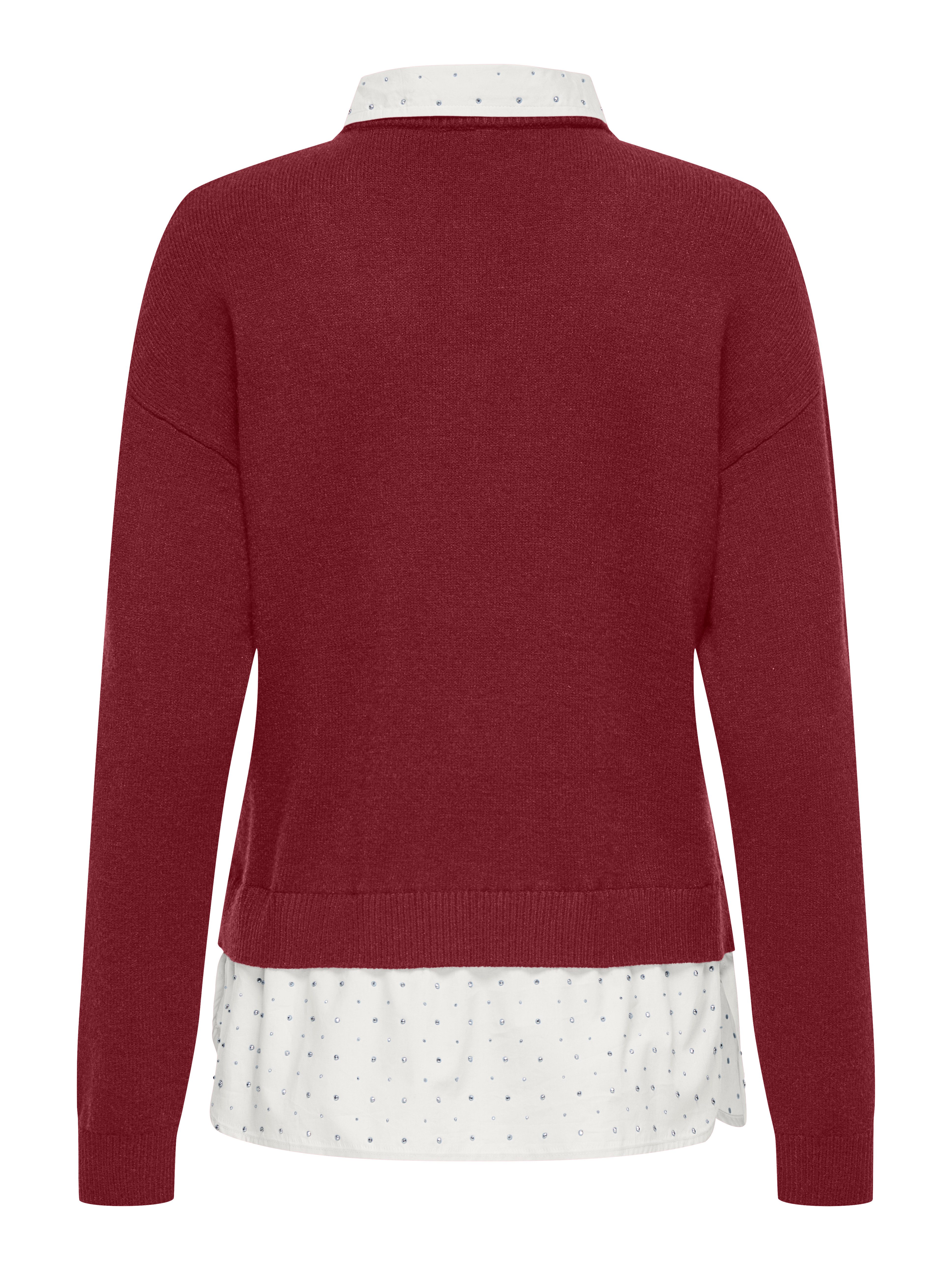 ONLY 2-in-1-Pullover ONLDAGMAR LS COLLAR MIX KNT günstig online kaufen