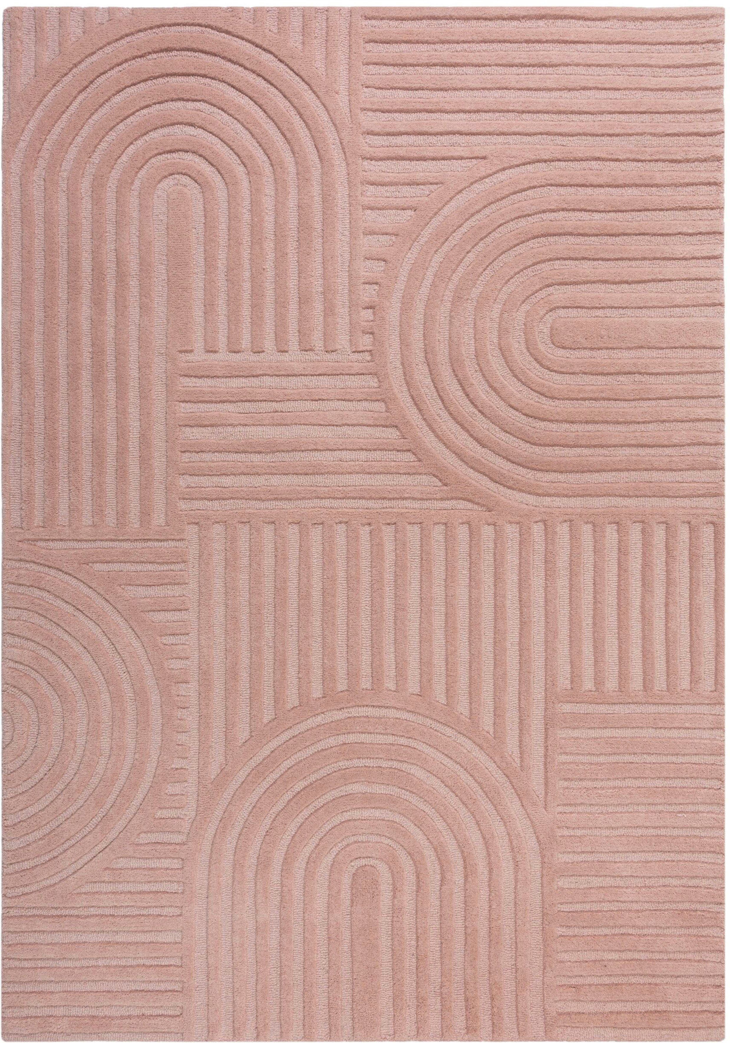 FLAIR RUGS Wollteppich Zen Garden, Höhe: günstig online kaufen