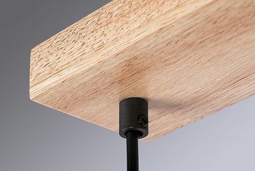 Rabalux LED Deckenspots "Toras" 4-flammig, Holz, schwarz, rund, GU10, ø60mm