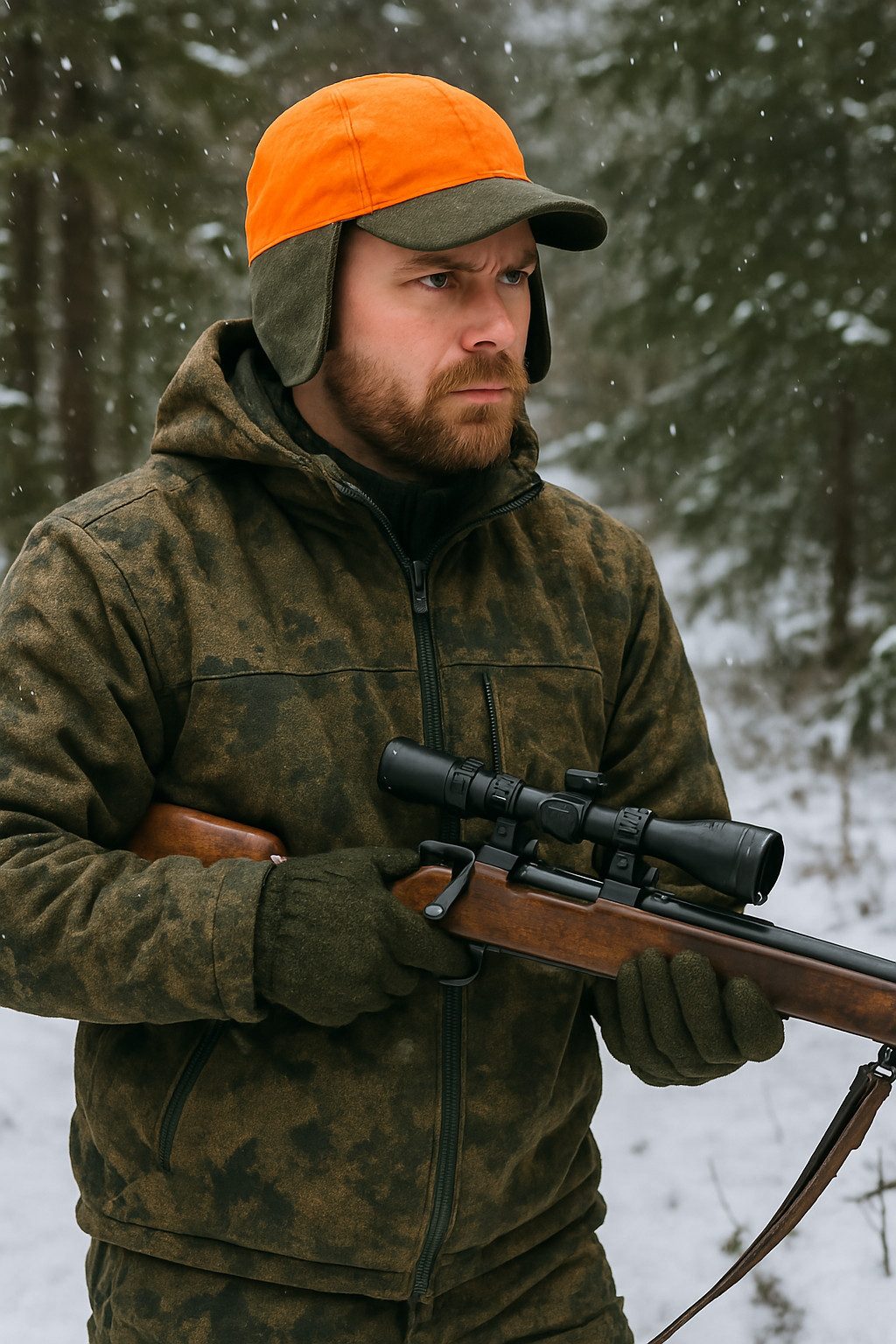 Elutex Baseball Cap Wendecap "Windsor" Jagdkappe oliv orange aus Fleece mit günstig online kaufen