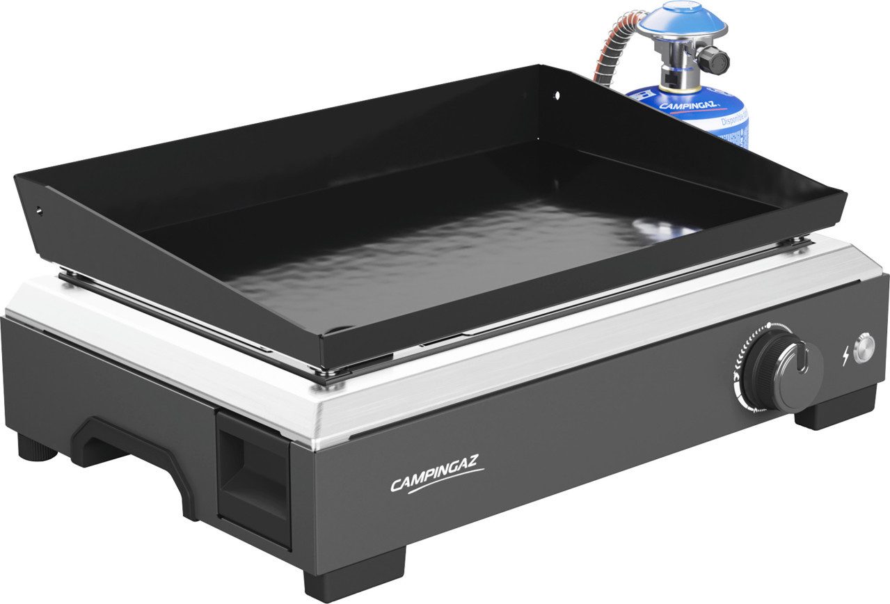 Campingaz Gasgrill Campingaz Tischgrill Plancha Othello 2,8 kW 66 x, Standfest