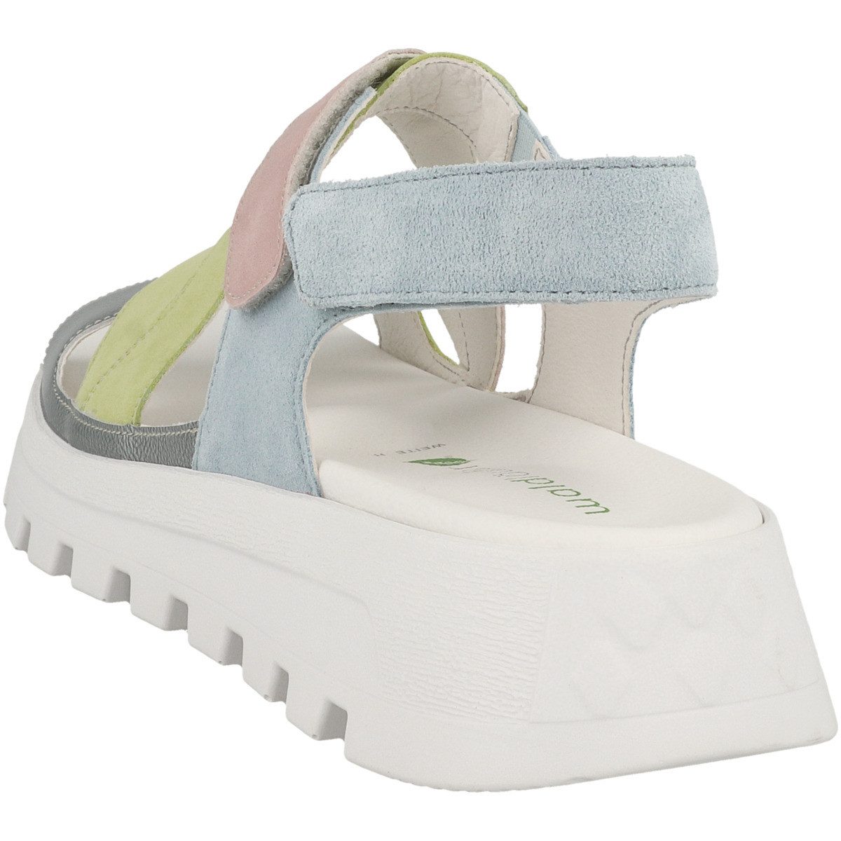 Waldläufer H-Nele Damen Sandale Sandaletten, Sommerschuhe, Badeschuhe, Riemchen, Schlappen