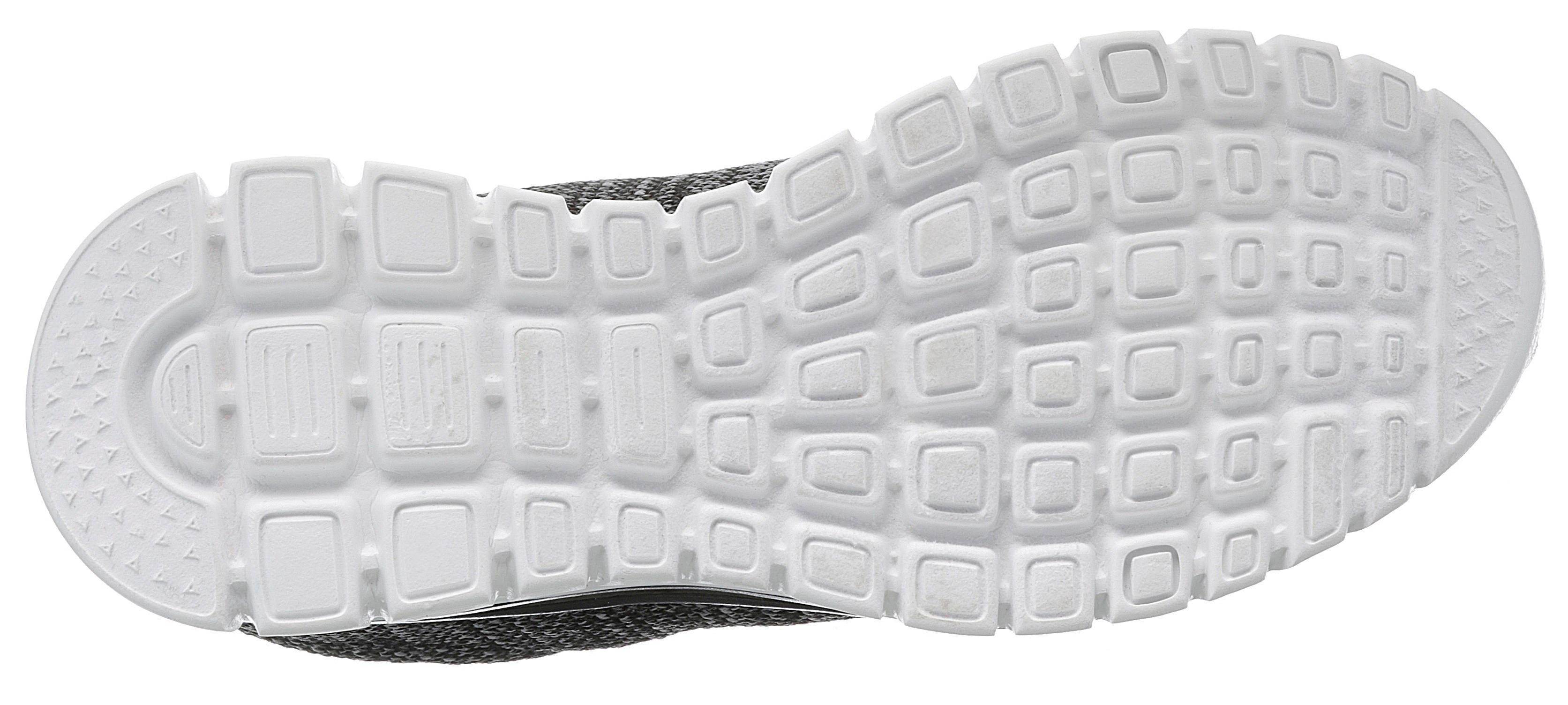 Fortune Graceful Twisted mit Sneaker Skechers Memory - schwarz-weiß Foam