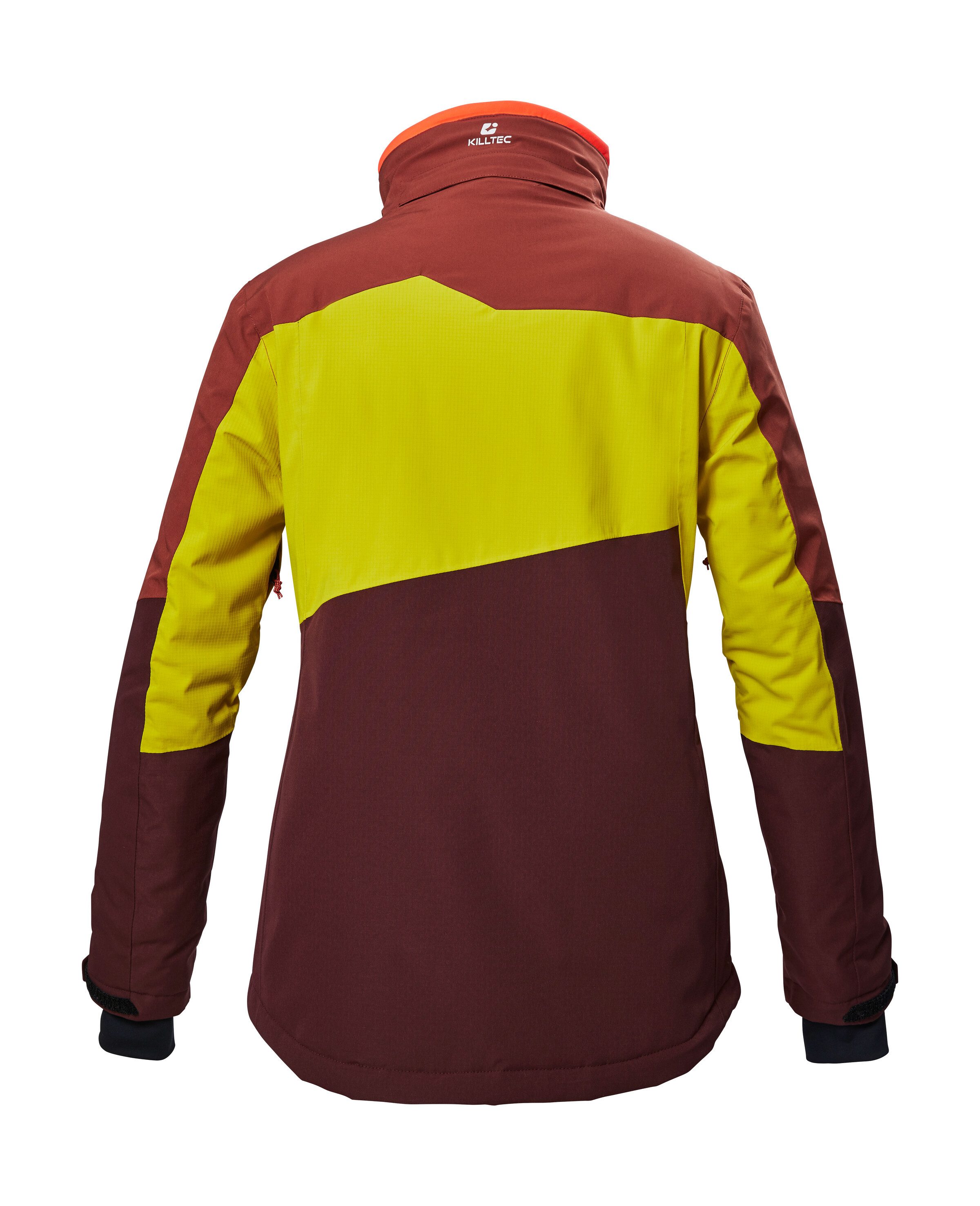 Killtec Skijacke KSW 37 WMN SKI JCKT Atmungsaktive, wasserdichte Skijacke mit verstellbarer Kapuze