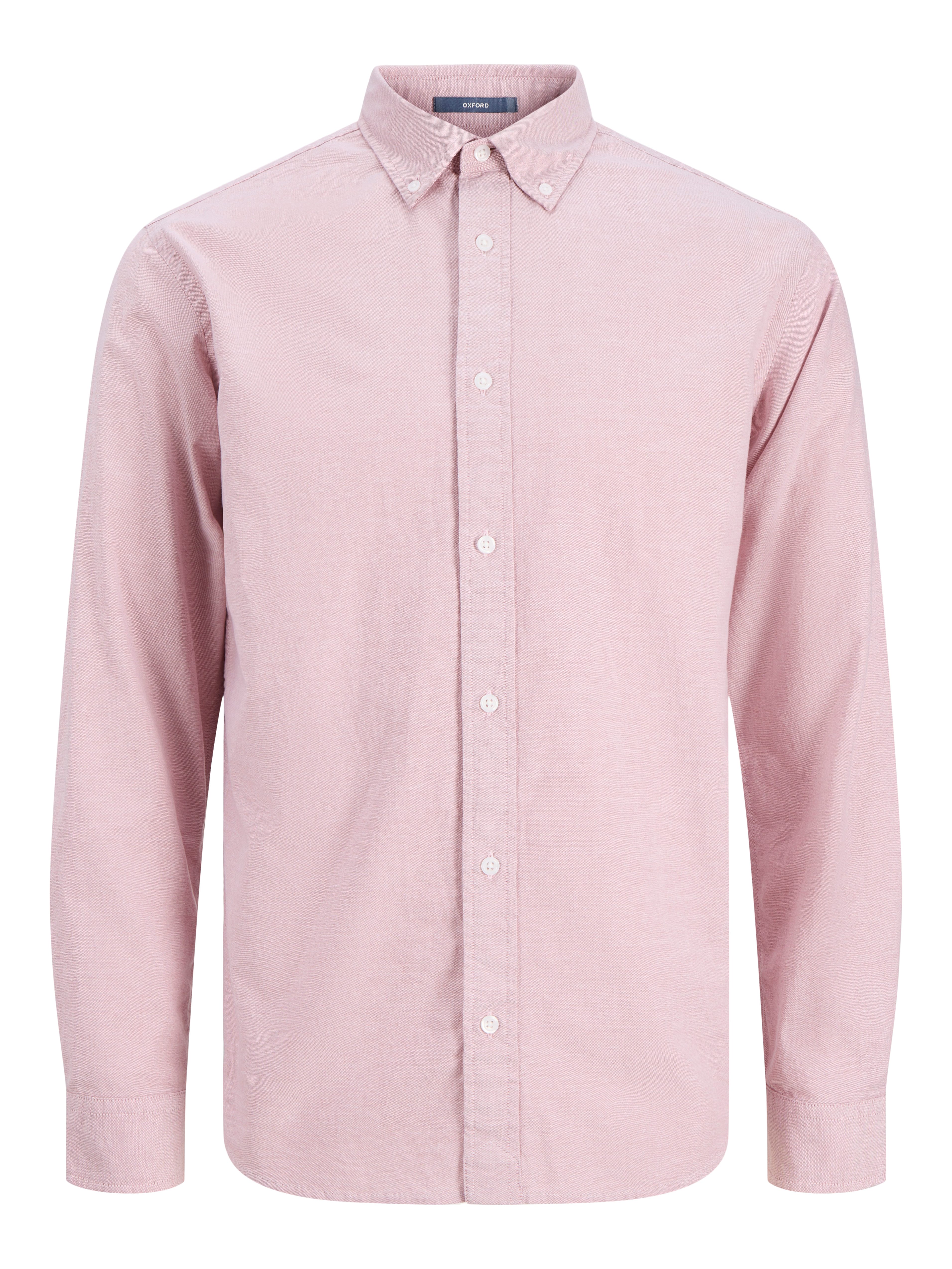 Jack & Jones Langarmhemd JPRBLUHARVEY OXFORD L/S SHIRT SN Baumwolle, regular fit
