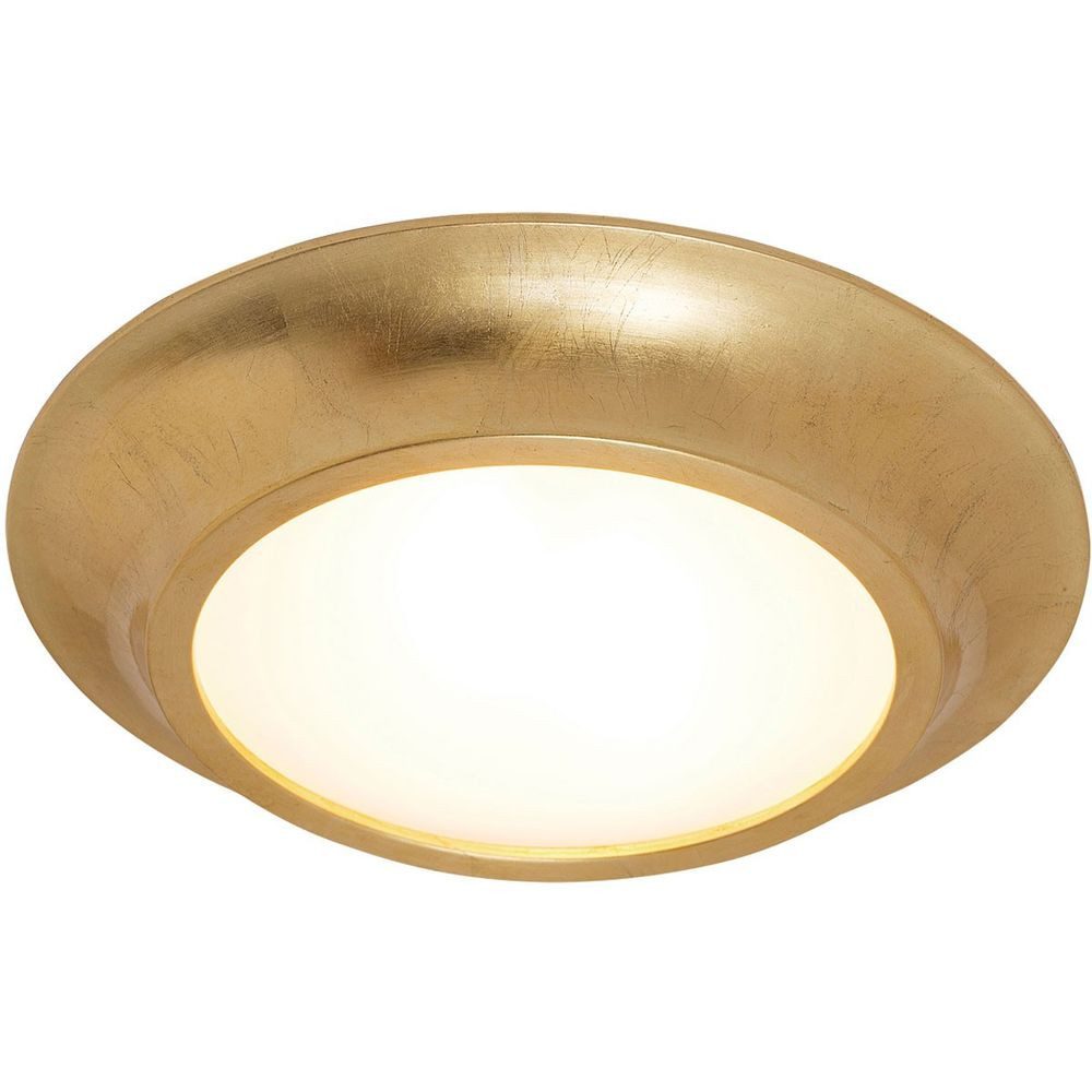 Holländer Deckenleuchte 2-flammig Spettacolo Keramik Gold