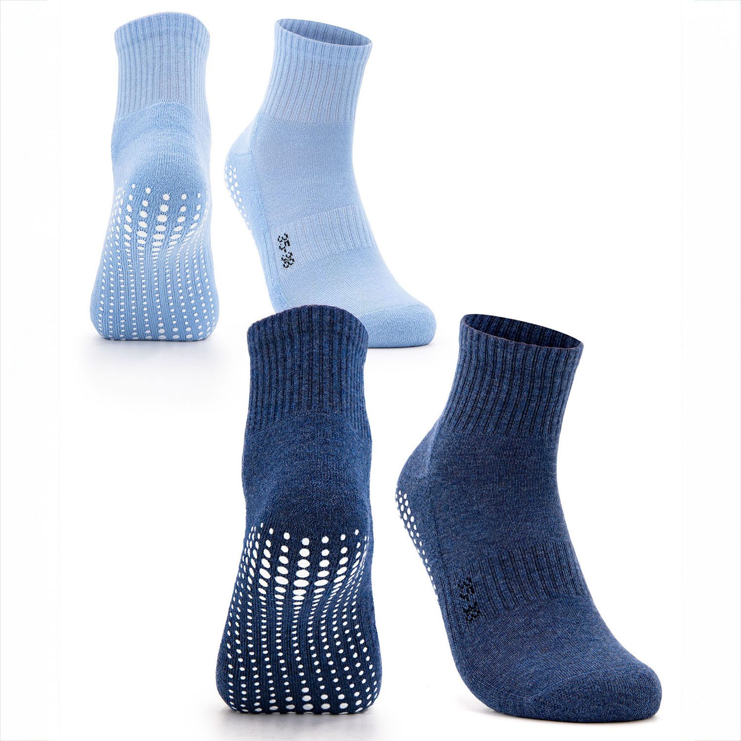 OCCULTO Sportsocken Damen Stoppersocken 2-4er Pack (Modell: Madeleine) (2-P günstig online kaufen