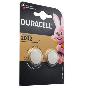 Duracell 2 Stück Ersatzbatterien exakt passend nur für den VW Beetle Autoschlü Batterie, (3,0 V)