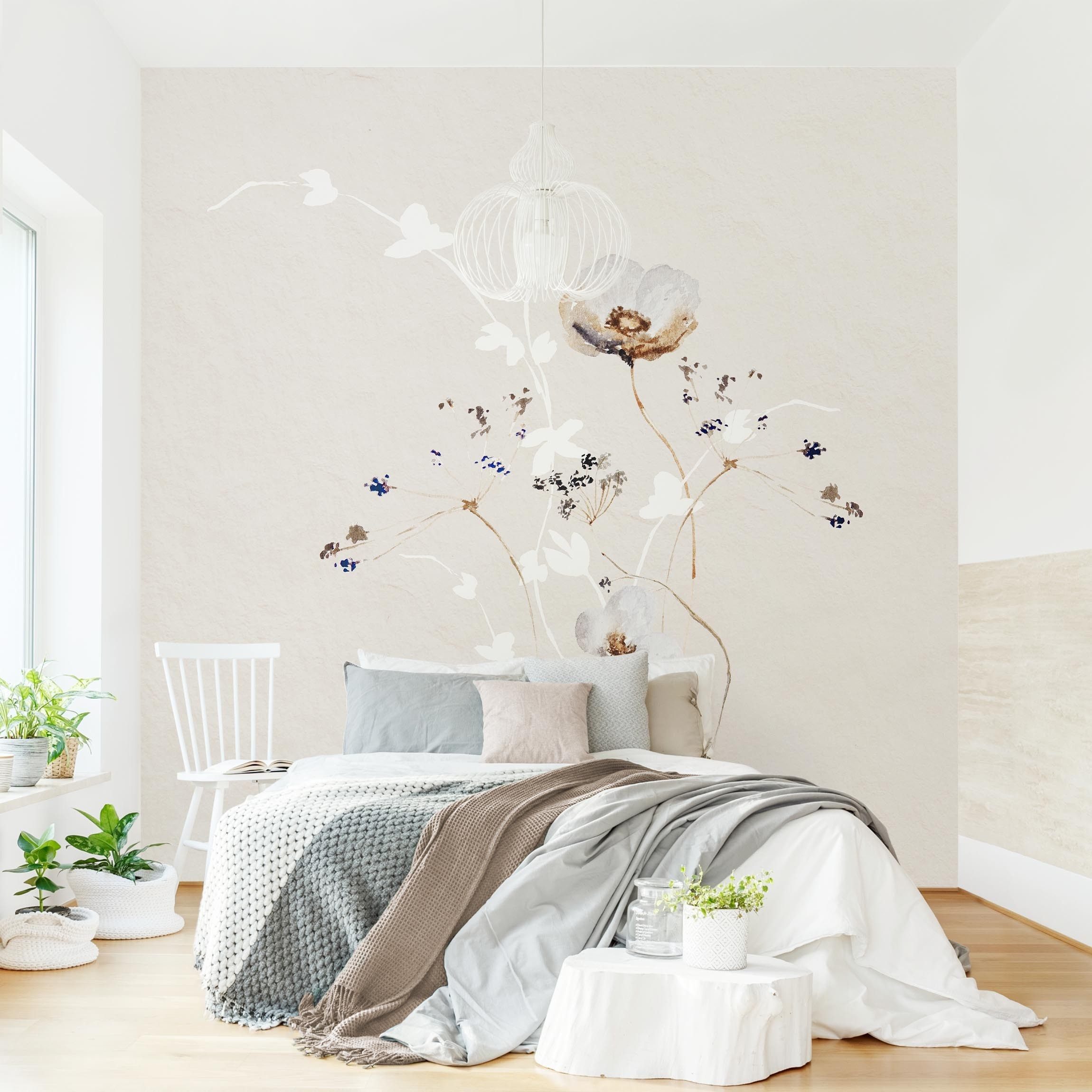 Bilderdepot24 Fototapete Blumen Japanisches Ikebana Blumentapete Floral Nat günstig online kaufen