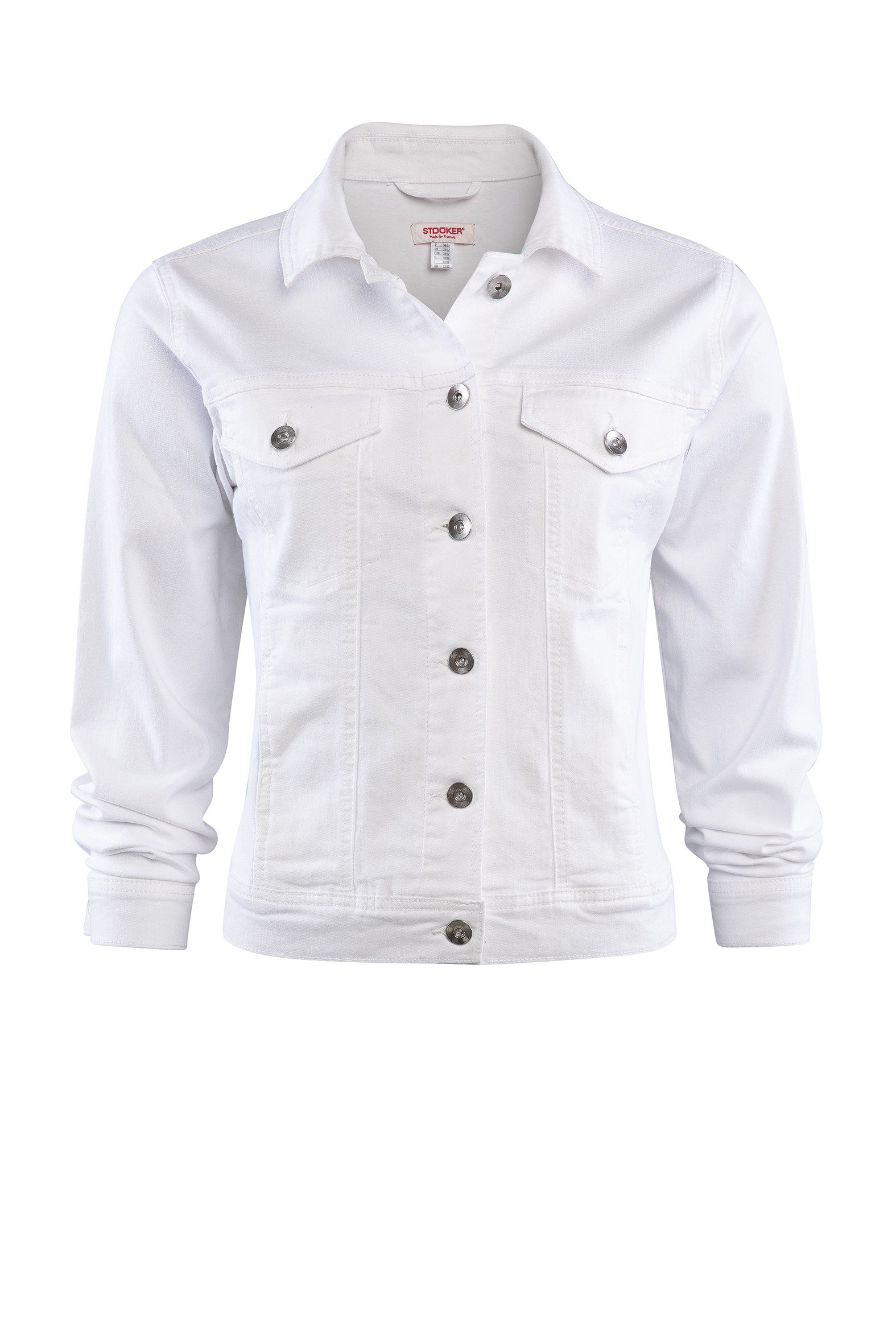 Jeansjacke JANINE Jeansjacke mit Stehkragen