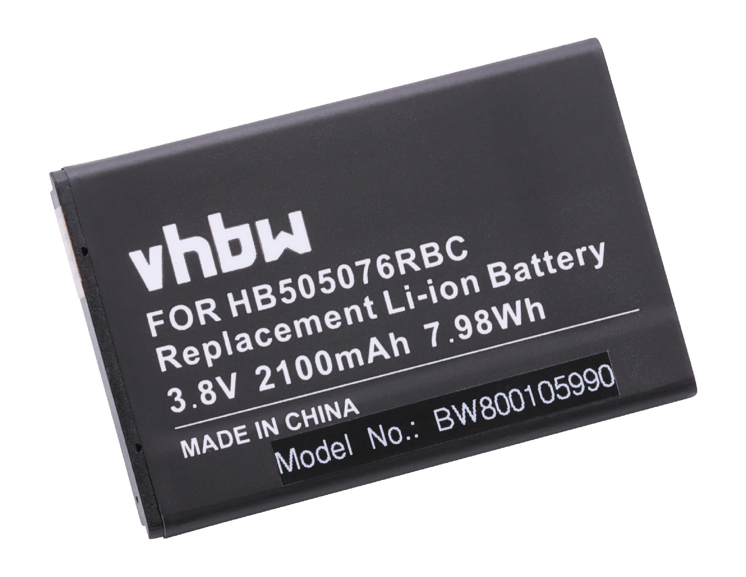 vhbw Akku passend für Huawei Ascend G700, G700-T00, G610S, G610T, G606-T00, Smartphone-Akku Akku Li-Ion 2100 mAh (3,8 V), Leistungsfähiger Austausch-Akku für Telefon, Smartphone