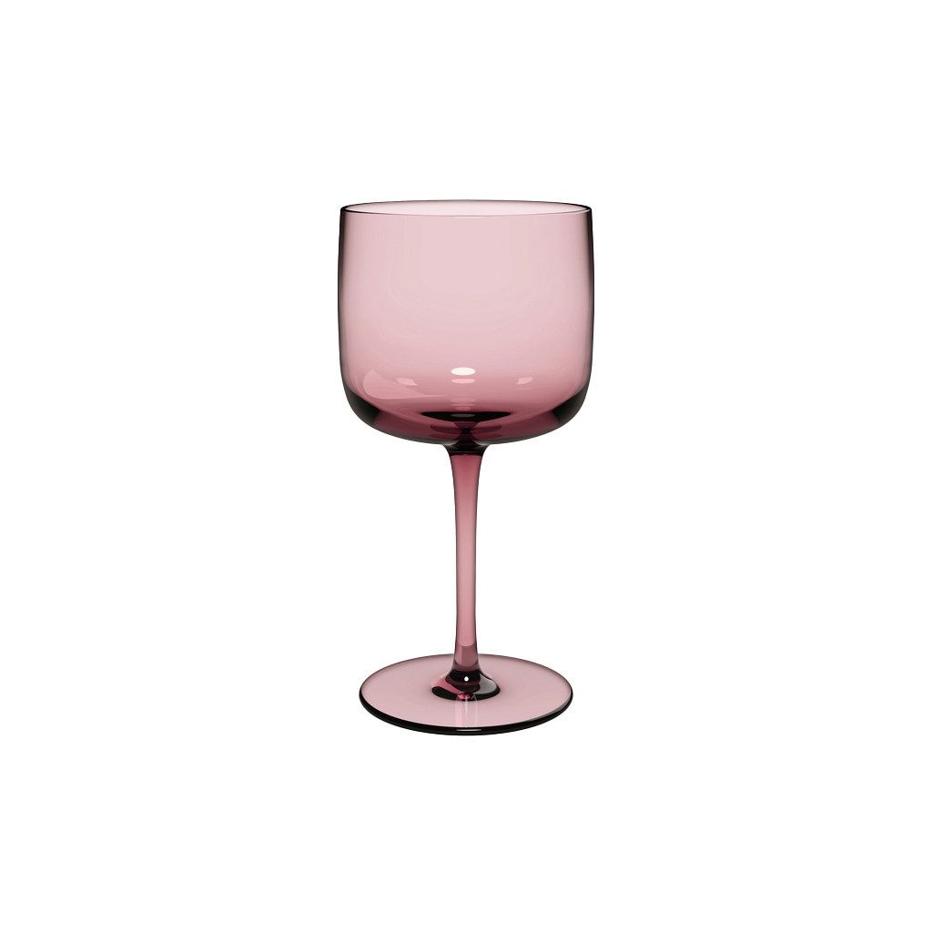 like. by Villeroy & Boch Weißweinglas Like Weinkelch, 2-tlg., Glas, Kristallglas, 2 Stck, spülmaschinenfest