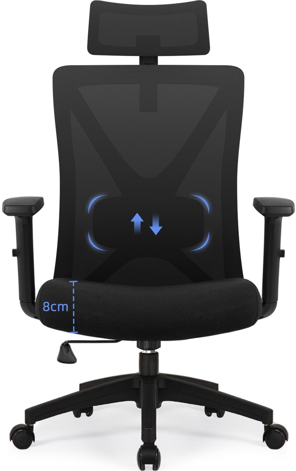 Hiazurm Bürostuhl Bürostuhl, Chefsessel, Ergonomischer Schreibtischstuhl, günstig online kaufen