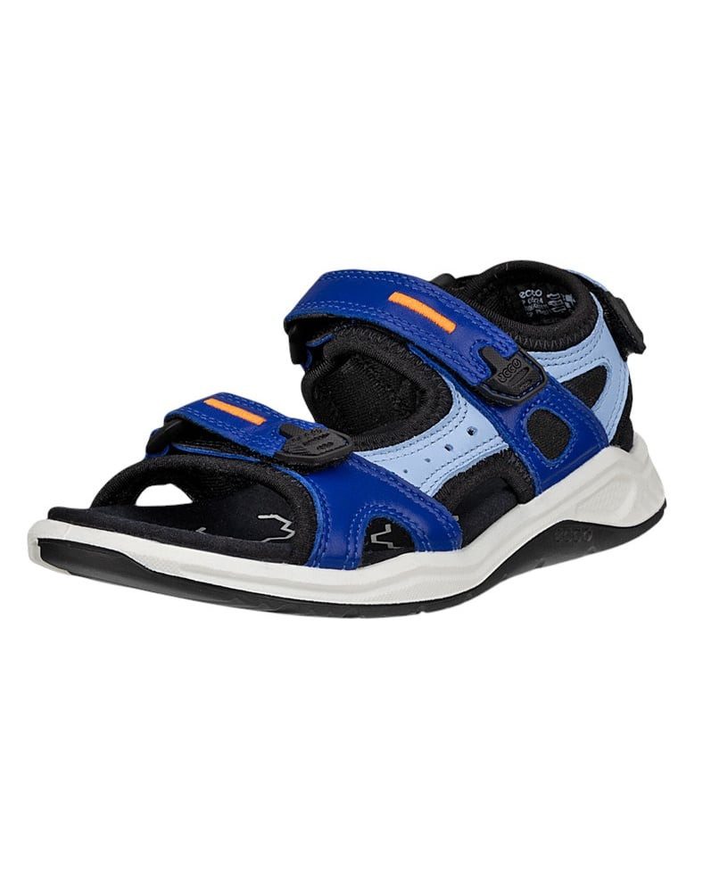 Ecco X-trinsic (Nubukleder) blau Kinder Sandale