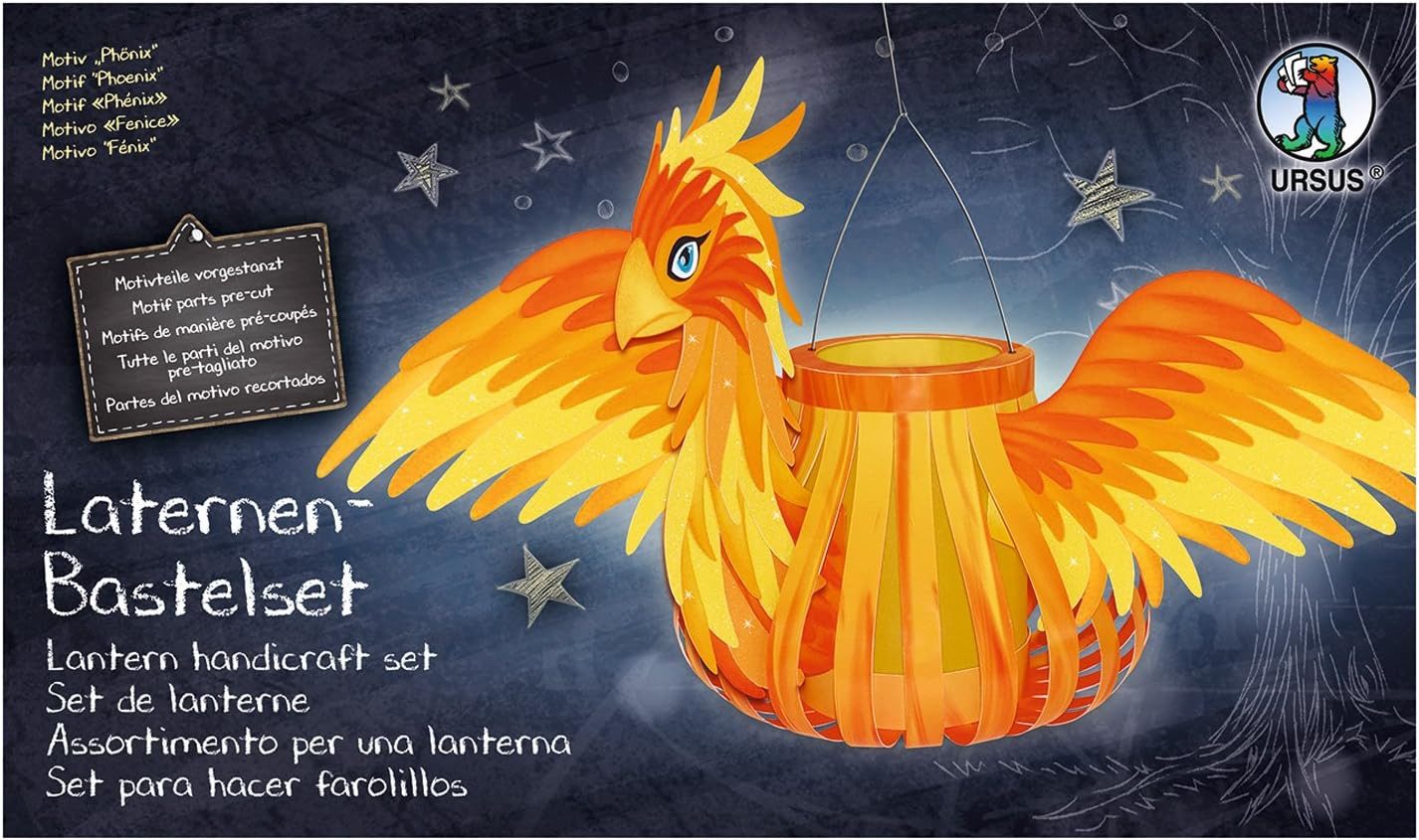 URSUS Umzugslaterne URSUS Laternen Bastelset Phoenix