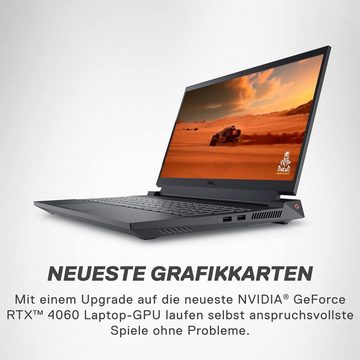 Dell G15 5530 Gaming-Notebook (Intel Core i7, RTX 4060, 512 GB SSD, FHD 165Hz 3ms Display 16GB DDR5 4800MHz NVIDIA GeForce RTX 4060 QWERTZ)