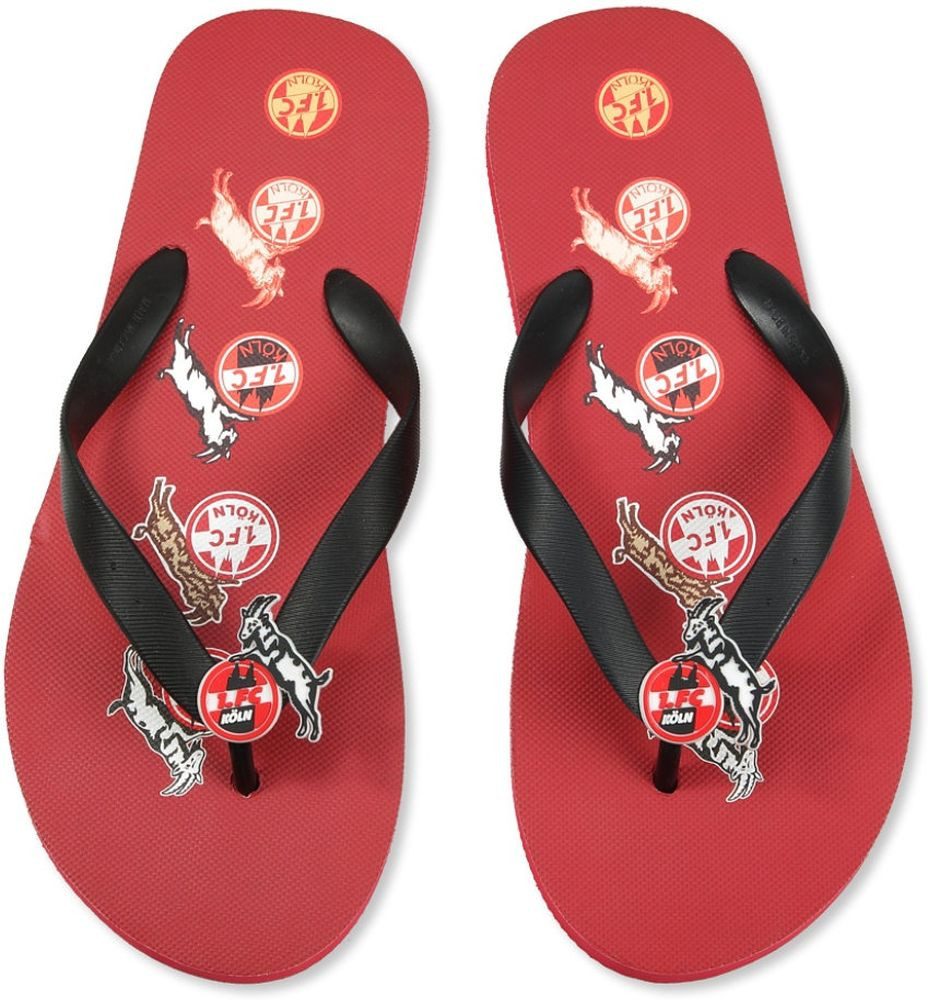 1. FC Köln Flip Flops Logos Badeschuh