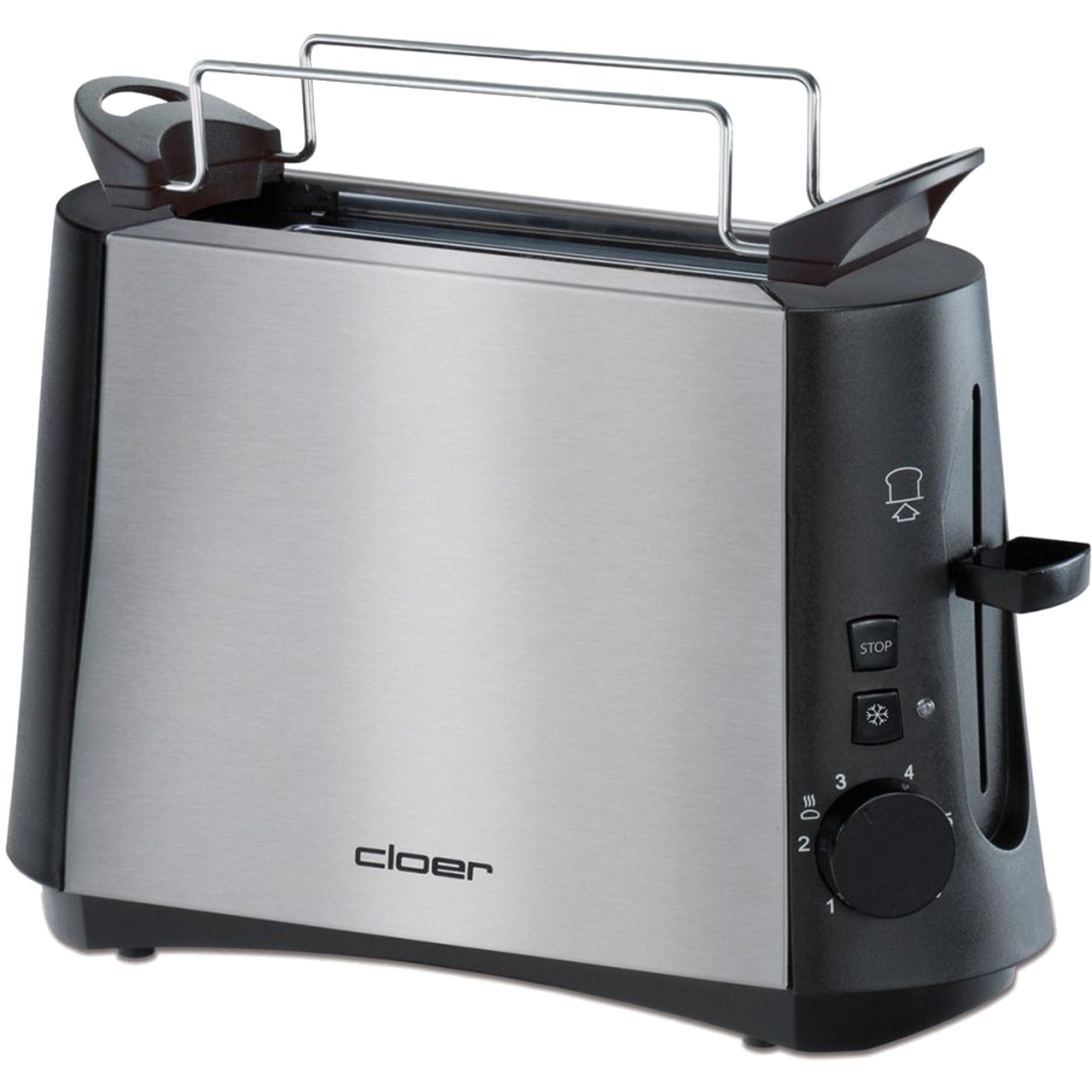Cloer Kaffeebereiter Cloer Single-Toaster 3890, (600 Watt, für 1