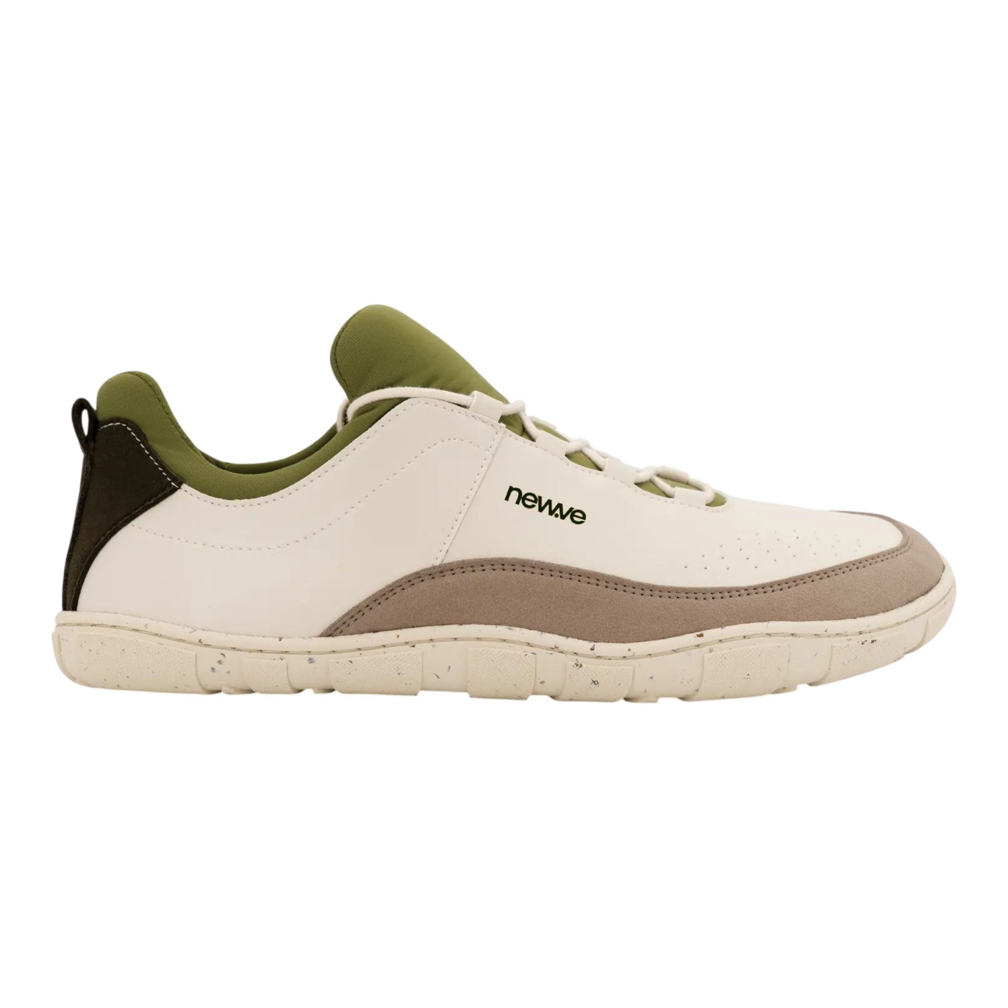 Sneaker Fusion beige/olive Barfußschuh