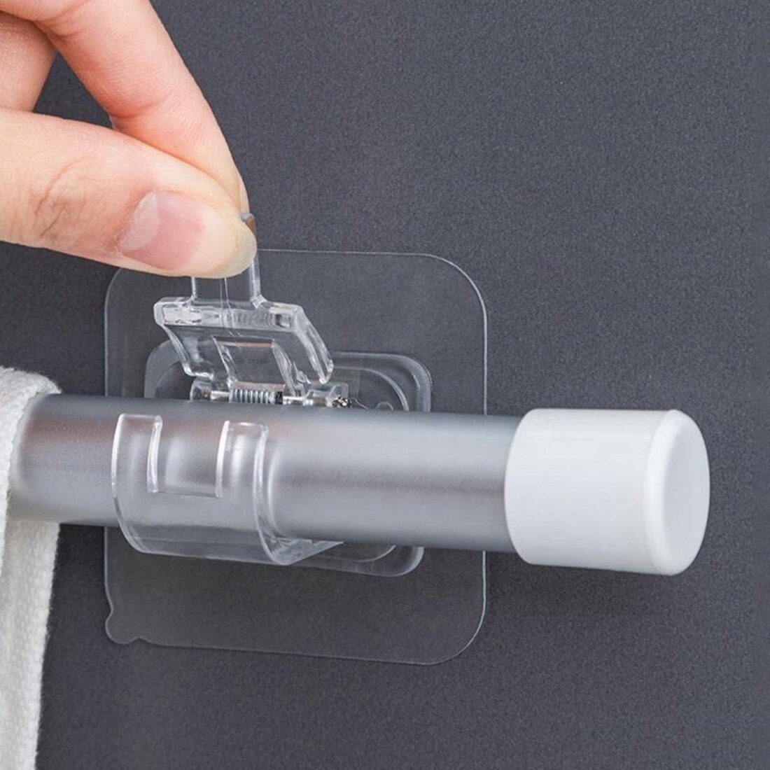 TECBULL Gardinenstangenhalter Gardinenstangen Halter für Vorhangstangen günstig online kaufen