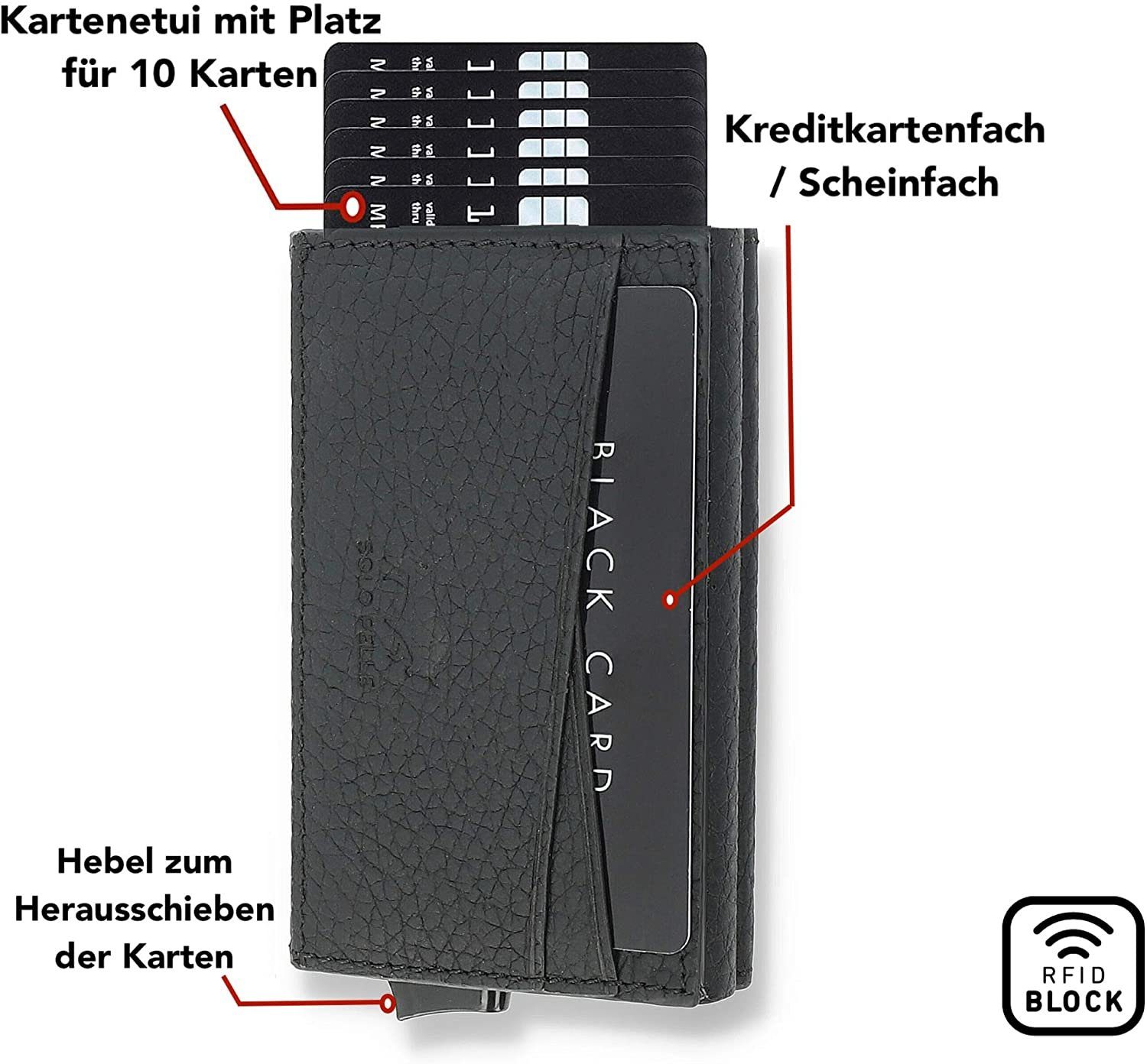 Solo Pelle Kartenetui Kartenetui, Kreditkartenetui, Leder günstig online kaufen