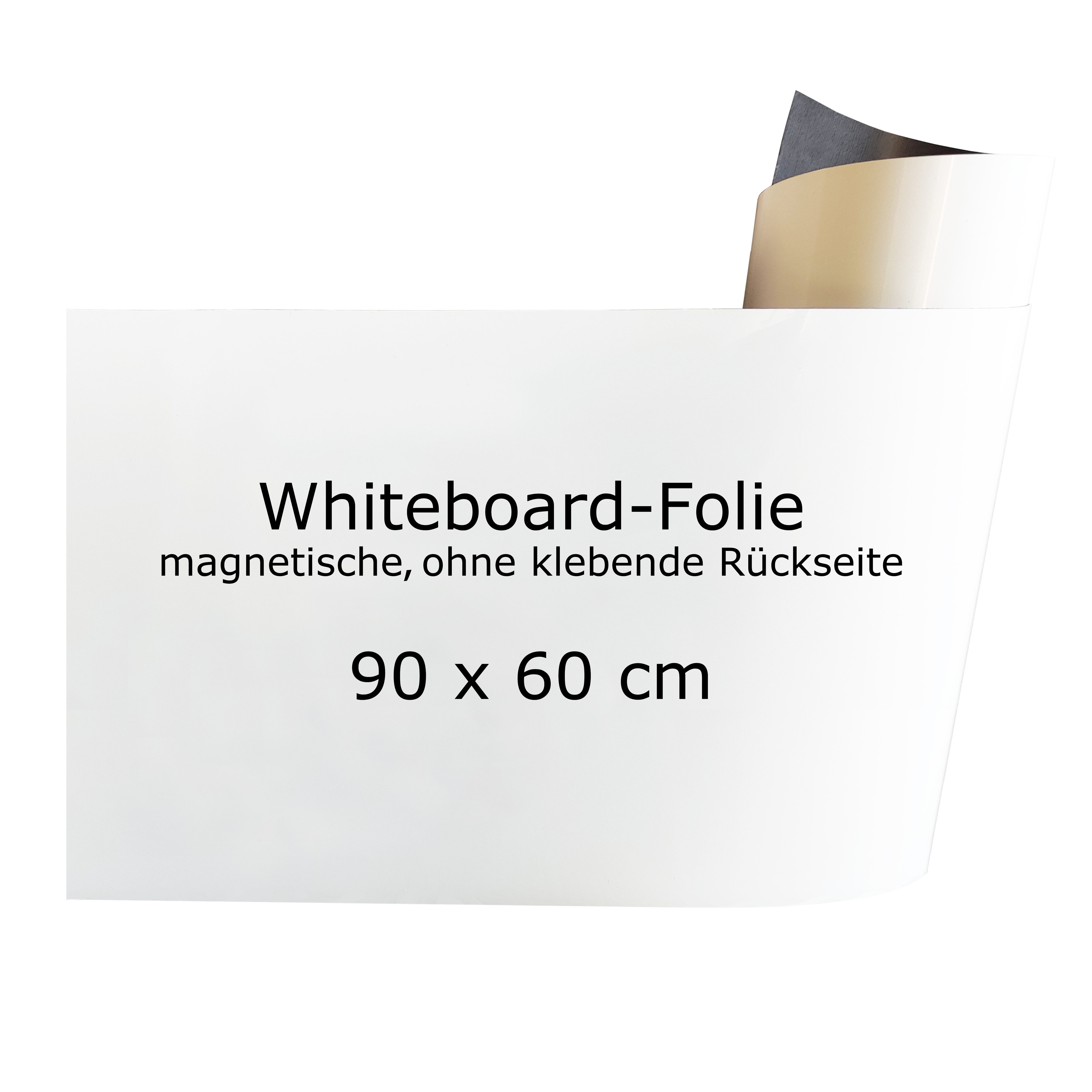 ESENG Magnettafel Whiteboard-Folie, magnetisch, ohne klebende Rückseite, zuschneidbar