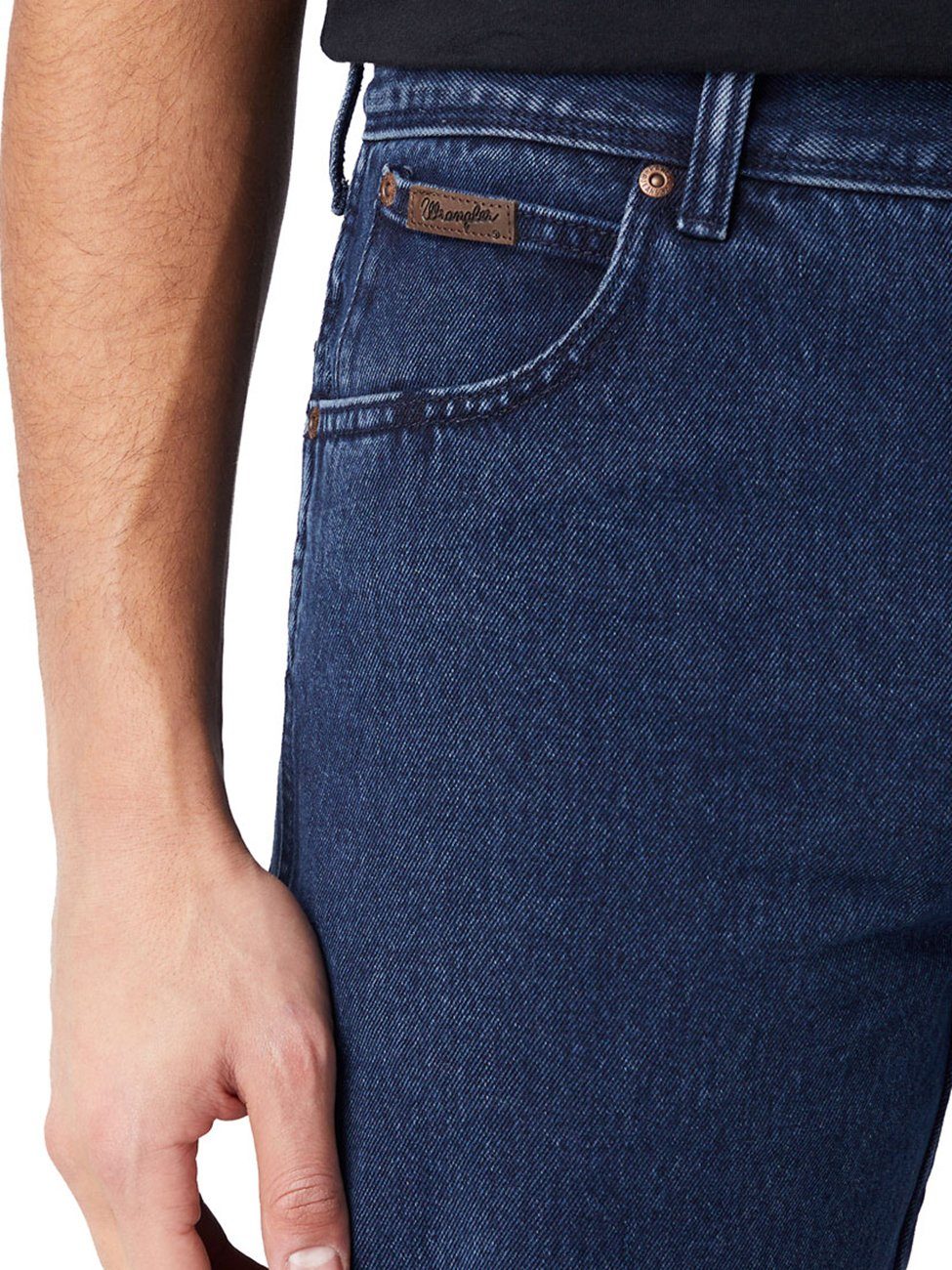 Wrangler Straight-Jeans Texas aus 100% Baumwolle