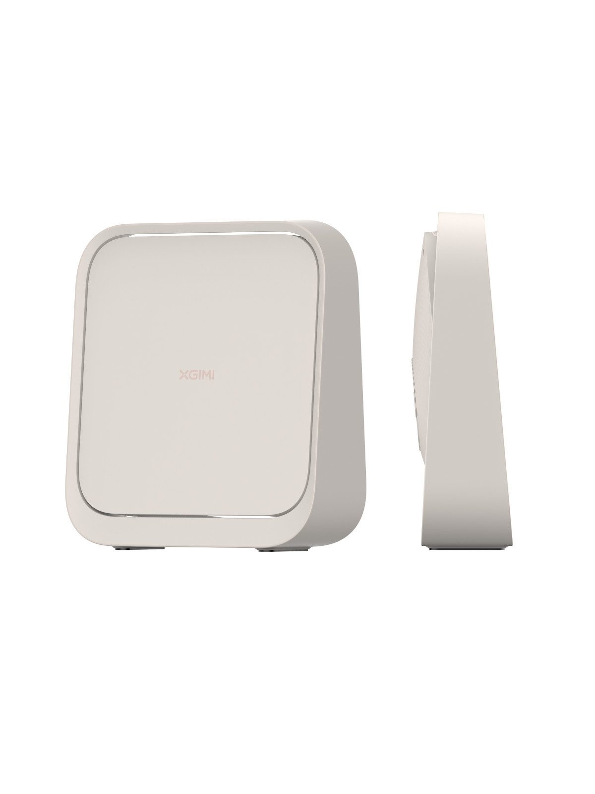 XGIMI XGIMI Elfin Flip Plus Tragbarer Beamer 1080P 150° integrierter Ständer DLP-Beamer (4.000:1 EBL-Kontrastverhältnis, 1920 x1080 (1080P) px, Google TV&Lizenziertes Netflix, ISA-Technologie, 2x 3W Lautsprecher)