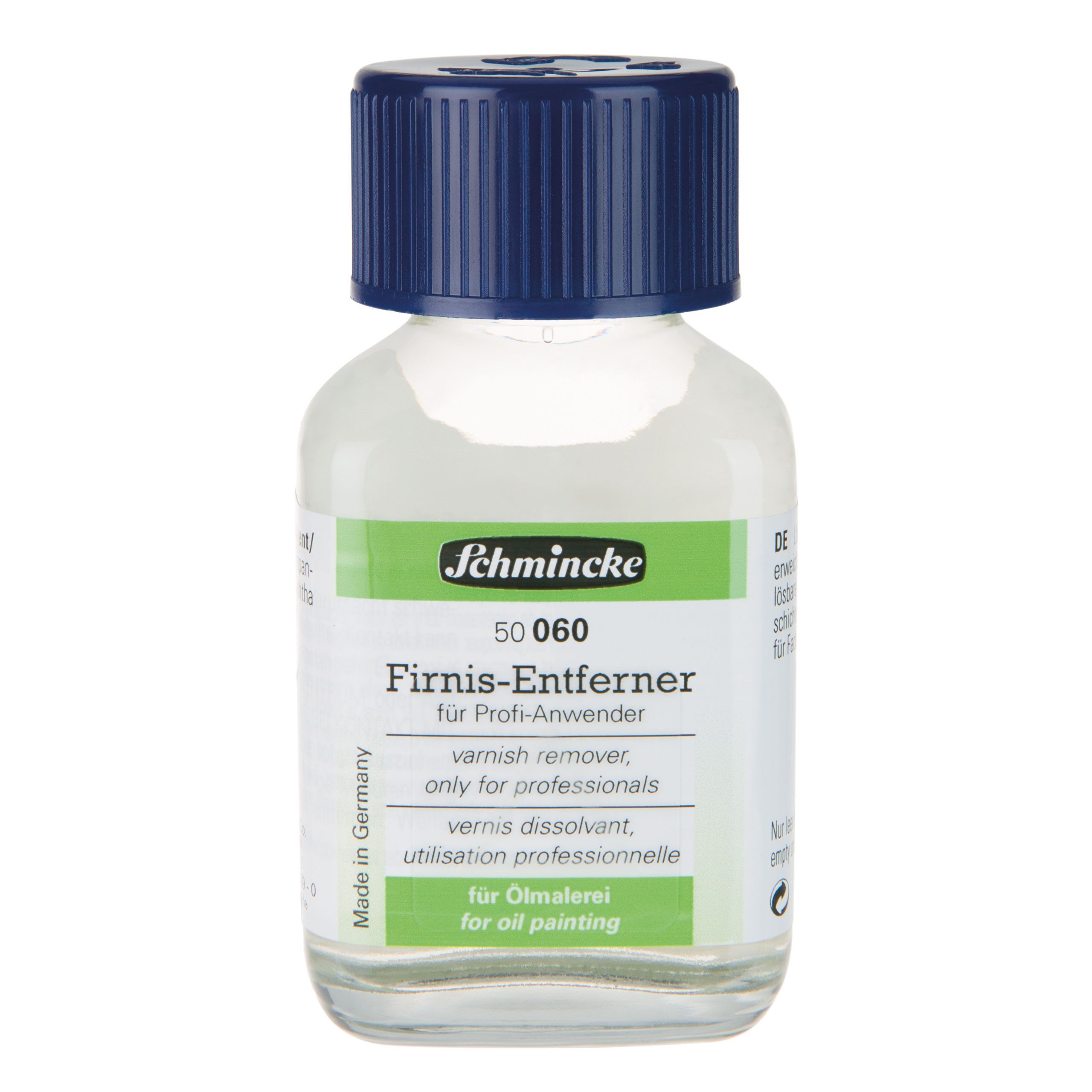 Schmincke Ölfarbe Firnis Entferner - 60ml Öl Hilfsmittel 50 060 025