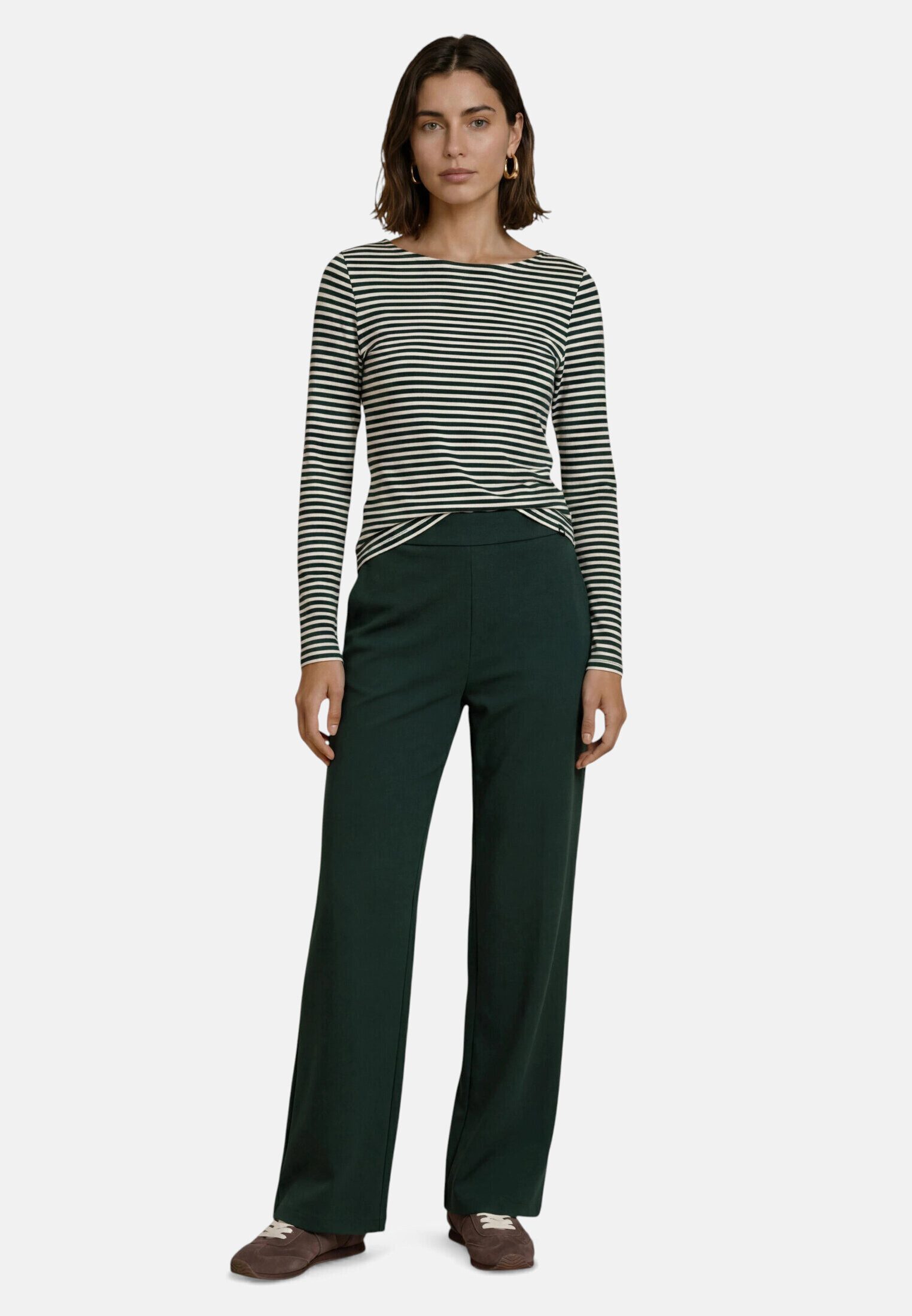 Zero Stoffhose Damen in 7/8 Länge Material.