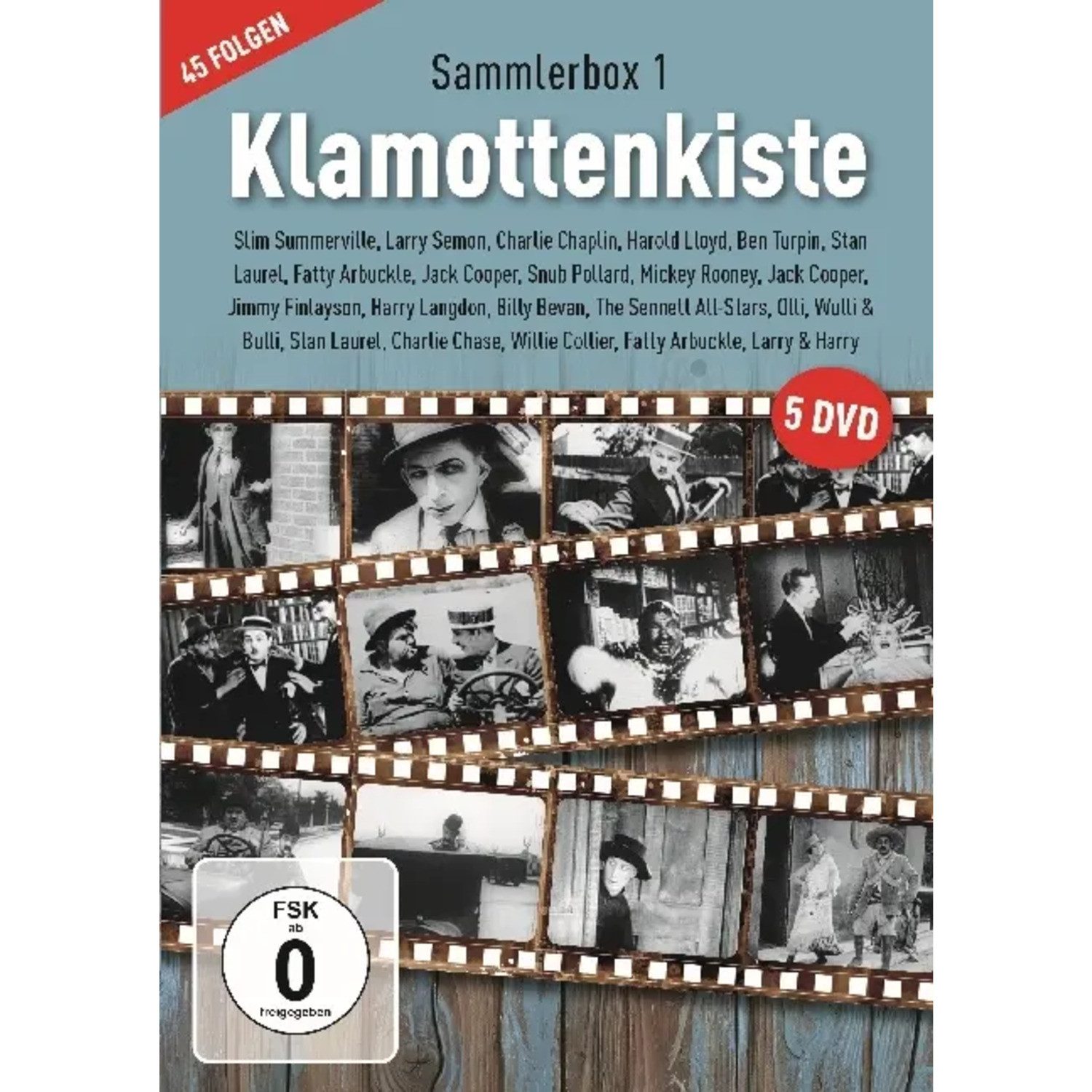 DVD Klamottenkiste - Sammlerbox. Vol.1, 5 DVDs