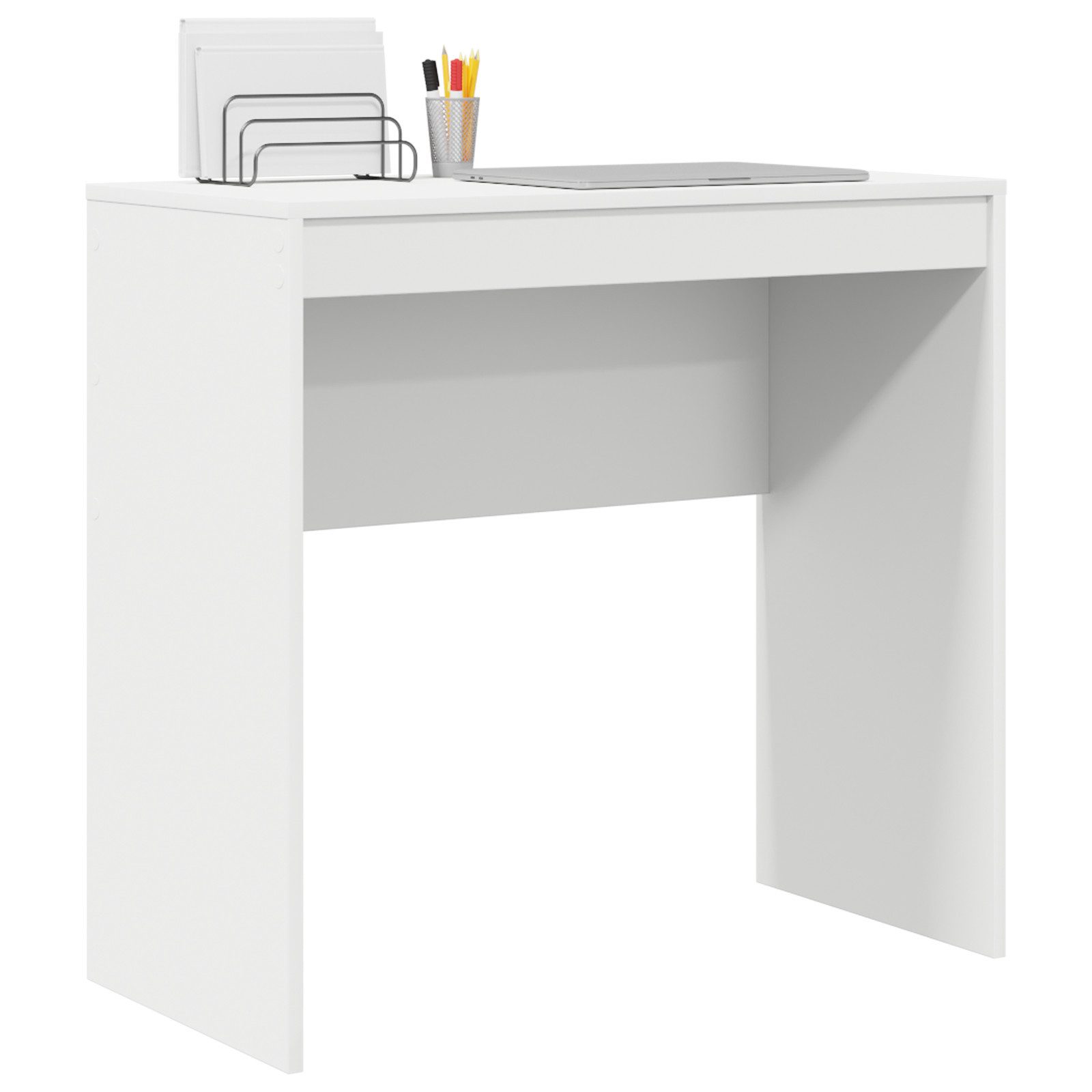 vidaXL Schreibtisch Schreibtisch Weiß MDF 80 günstig online kaufen