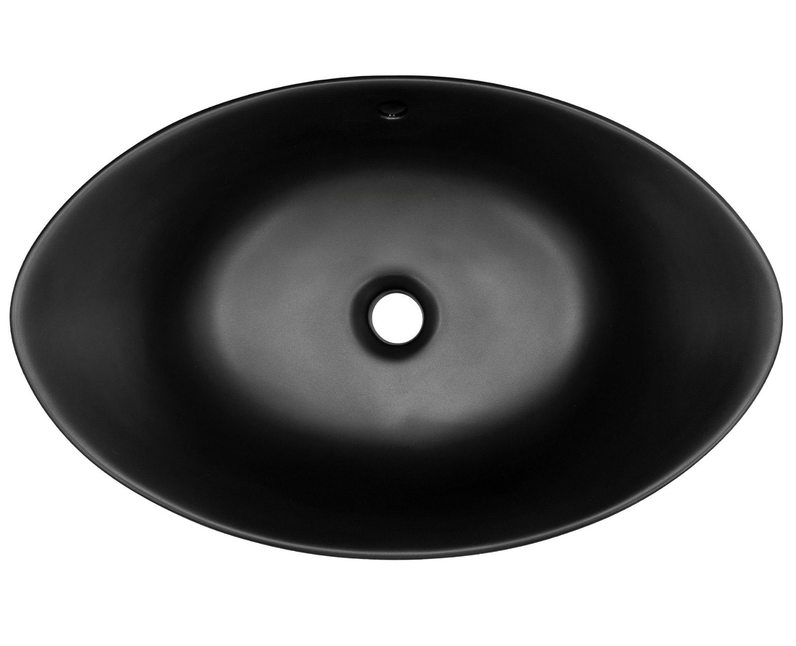 HAGO Aufsatzwaschbecken Keramik Waschbecken oval 590x380x190 günstig online kaufen