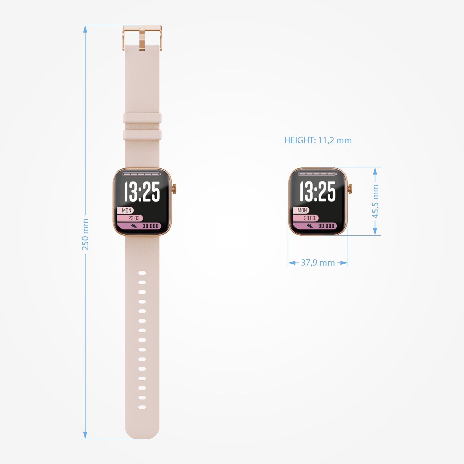 LAMAX LAMAX BCool2 Plus Rose Gold Smartwatch