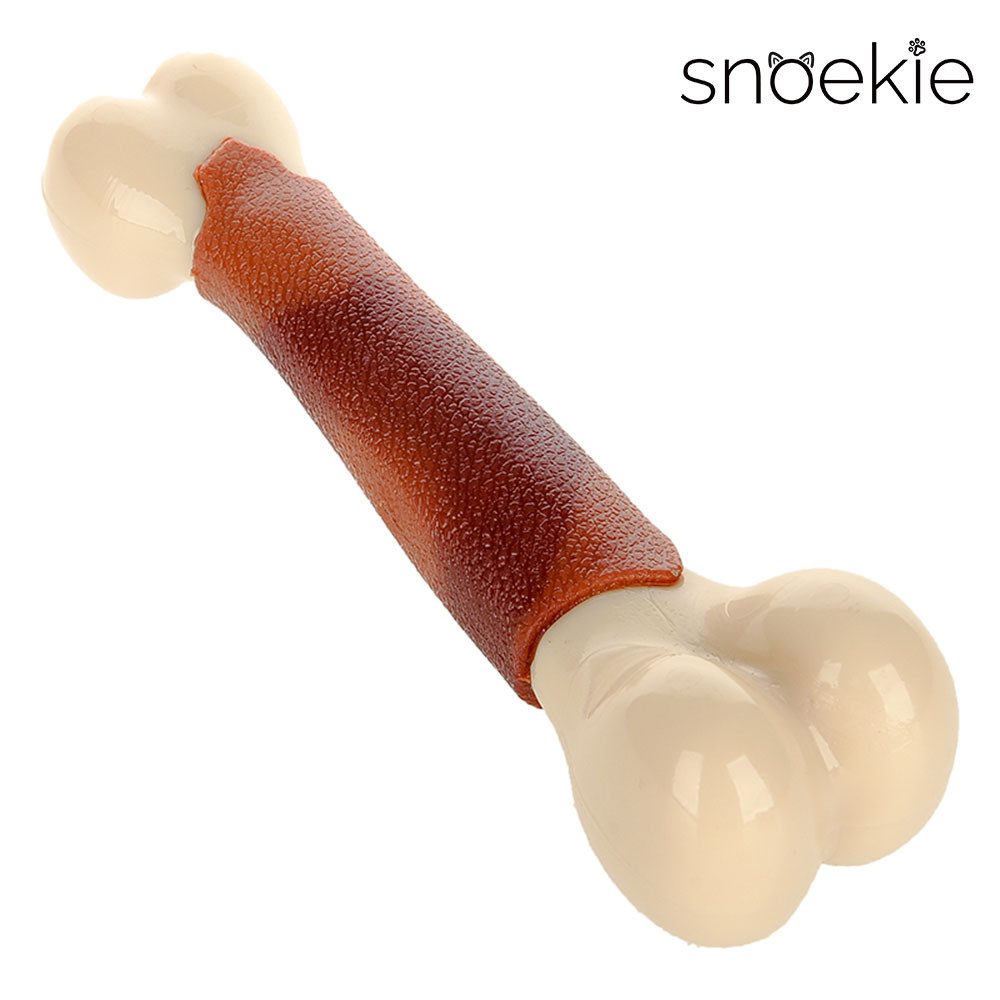 SNOEKIE Kauspielzeug Snoekie – Robuster Nylon-Kaustab, Knochen für Hunde