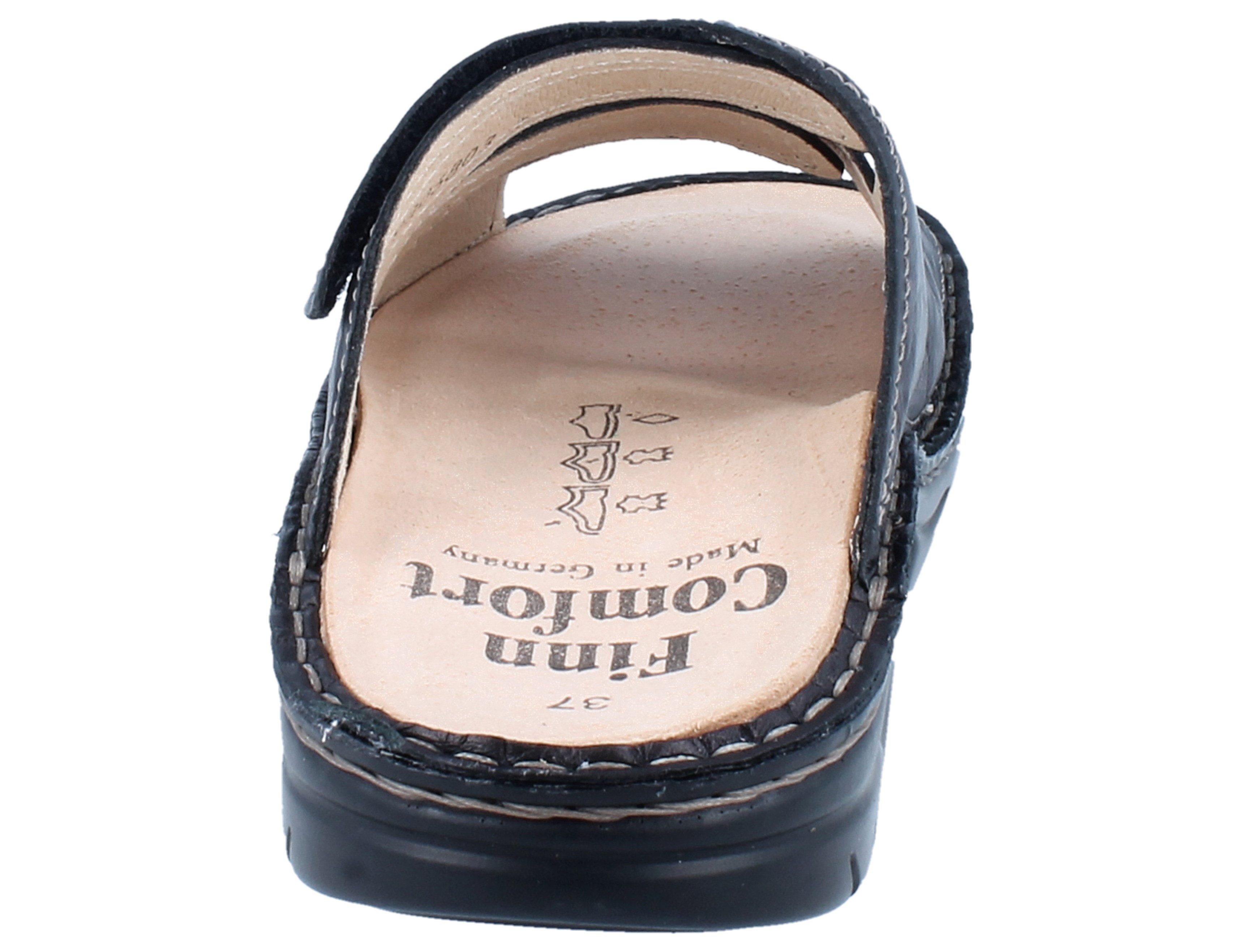 Finn Comfort FINN COMFORT FINNAMIC Andros Damen Herren Pantolette schwarz Pantolette Wechselfußbett