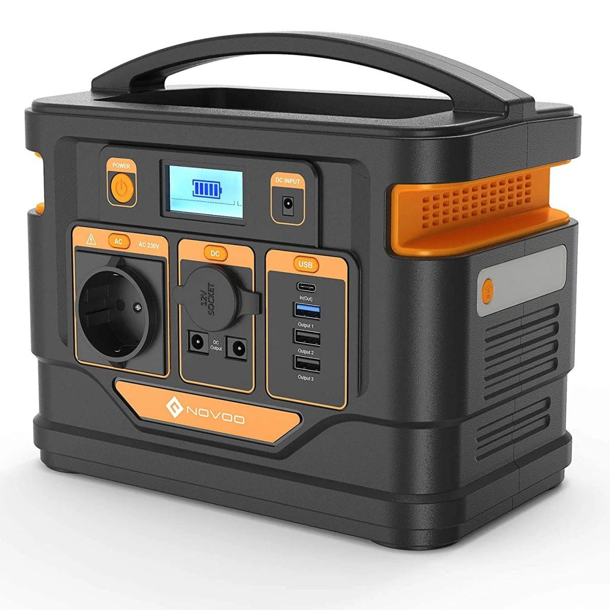 Stromerzeuger NOVOO RPS300 - Tragbare 296Wh Powerbank