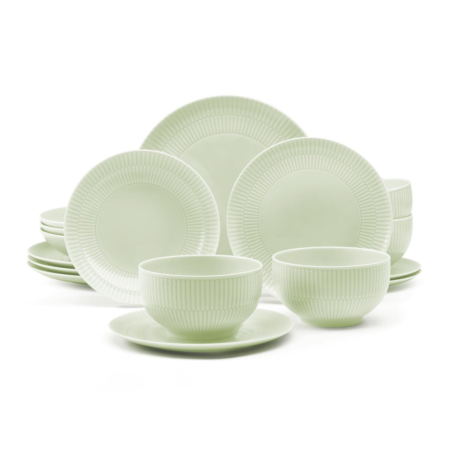 Seltmann Weiden Kombiservice Amina Starter-Set 16er Set (16-tlg), 4 Personen, Porzellan