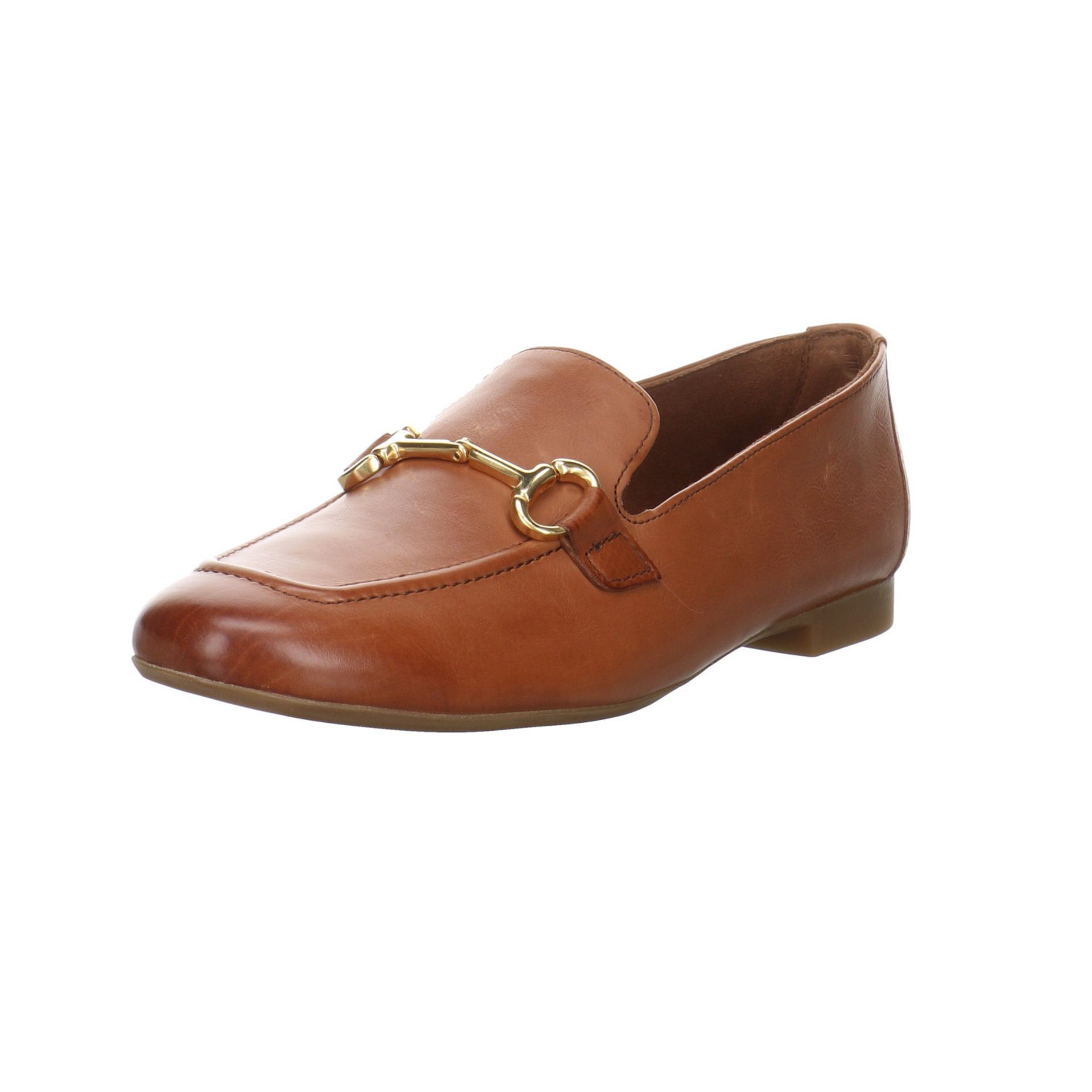 Paul Green Damen Slipper Schuhe Slipper Slipper Lackleder cognac