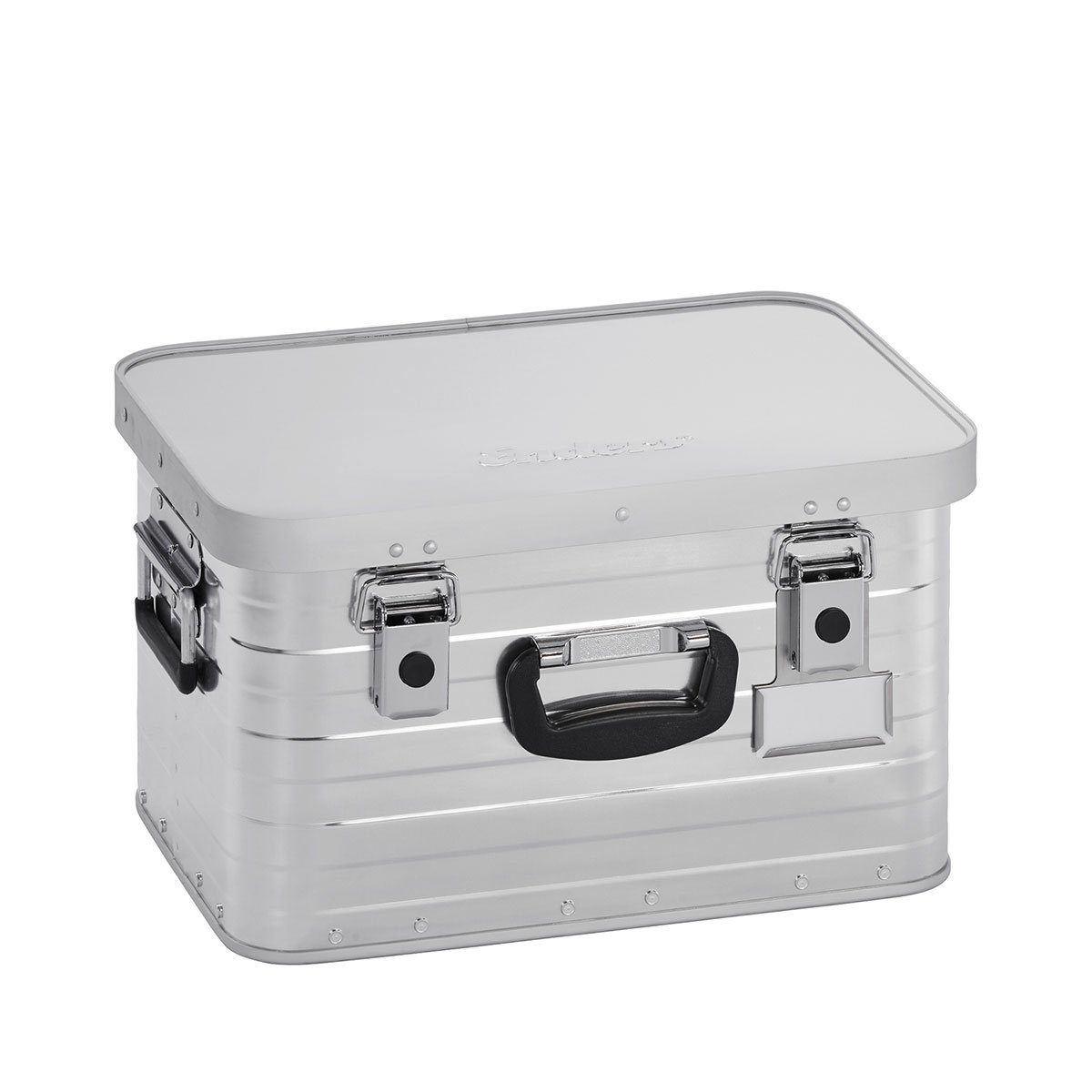 Enders® Aufbewahrungsbox Alubox 29 L + Alubox 47 L inkl. 2x Schloss-Set, Alukiste Transportbox Lagerbox Alukoffer Metallkiste Alubox