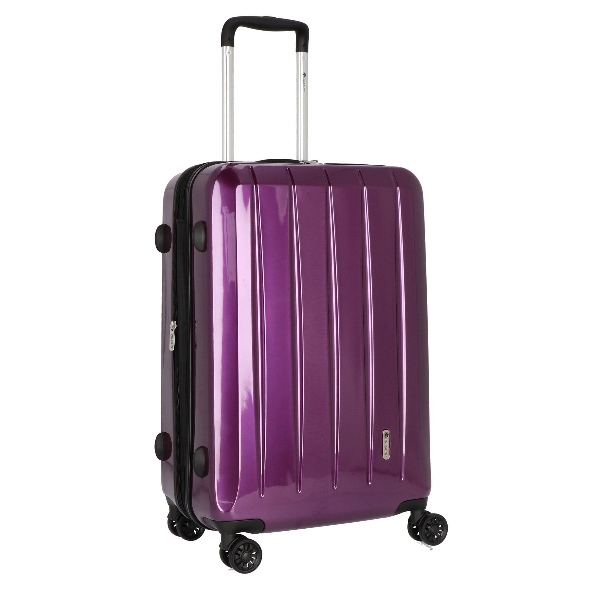 CHECK.IN® Trolleyset London 2.0, 4 Rollen, (3-teilig, 3 tlg), ABS