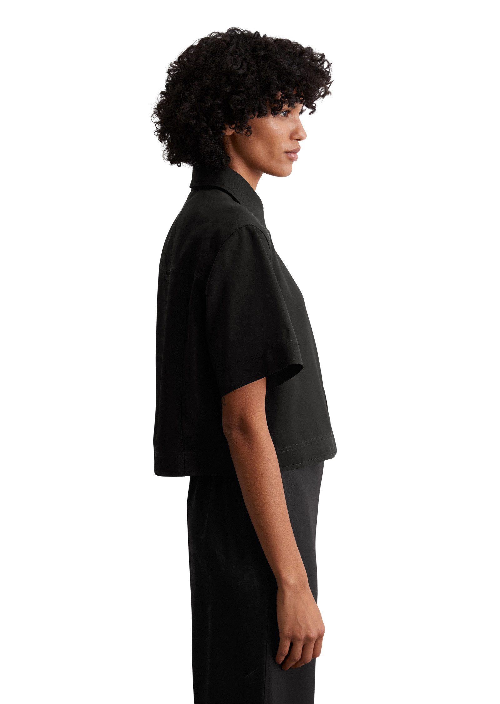 Marc O'Polo Kurzarmbluse aus Naia™-Twill günstig online kaufen