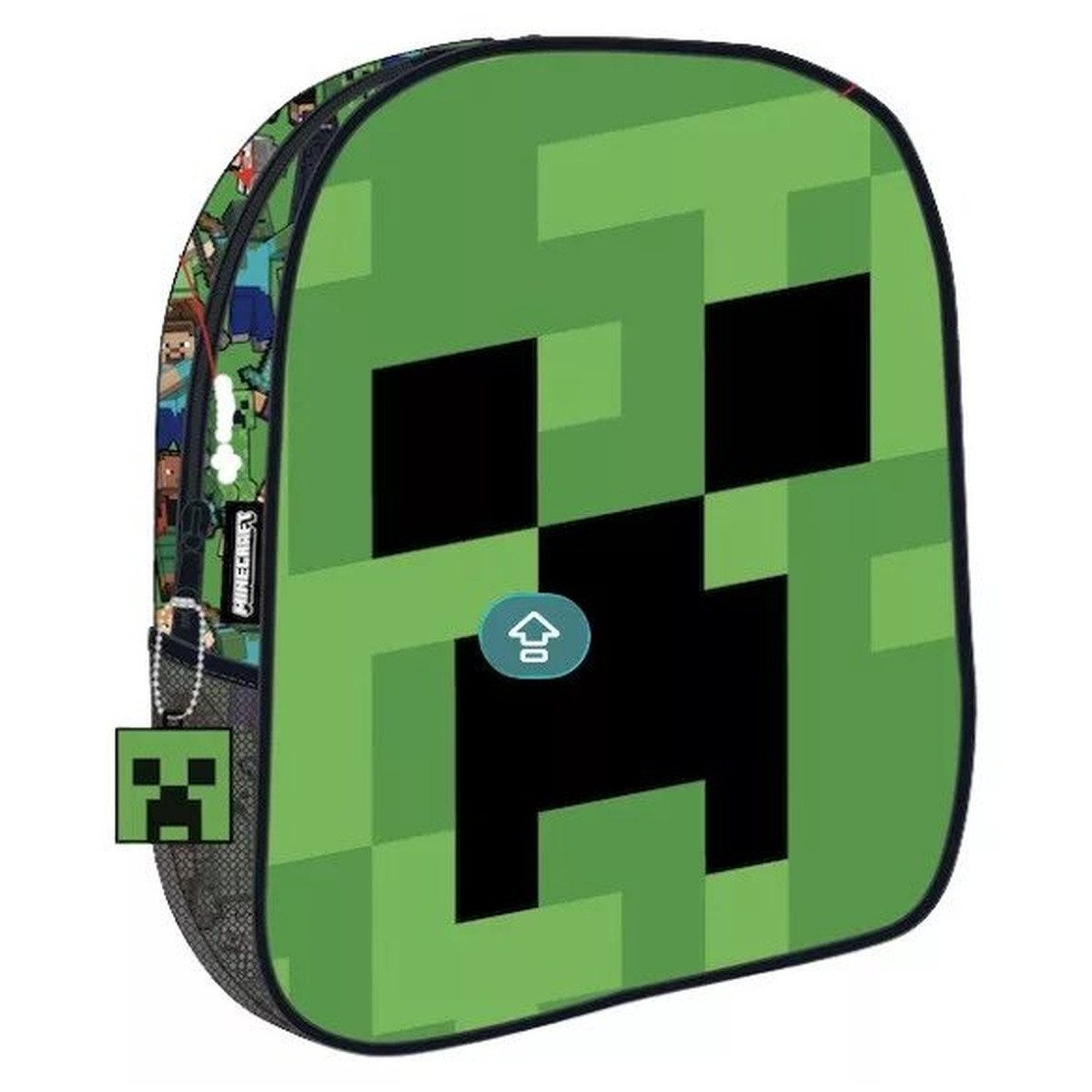 Minecraft Kinderrucksack Minecraft Face Rucksack, Tasche 26 cm (1-tlg)