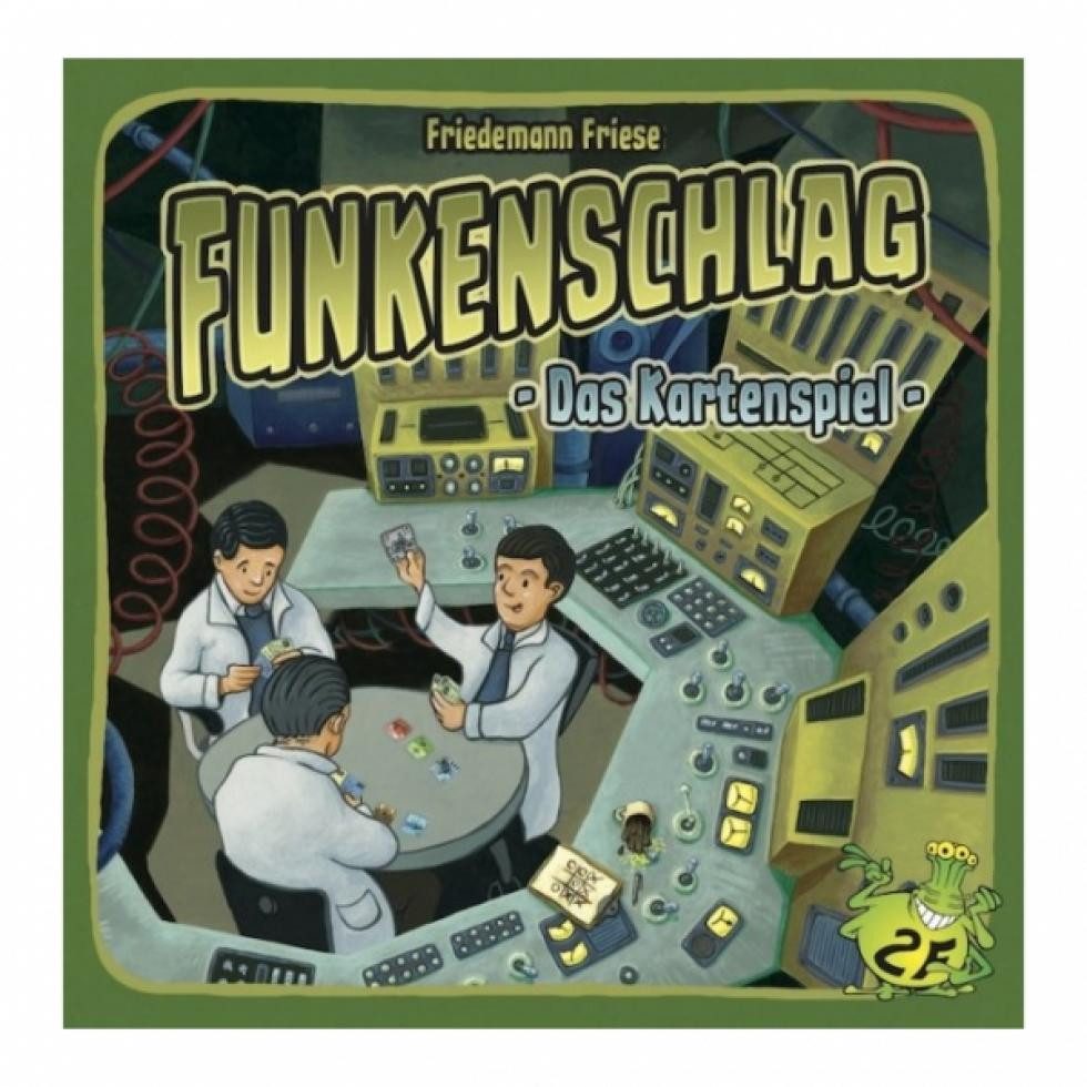 2F-Spiele Spiel, Funkenschlag - Das Kartenspiel - deutsch