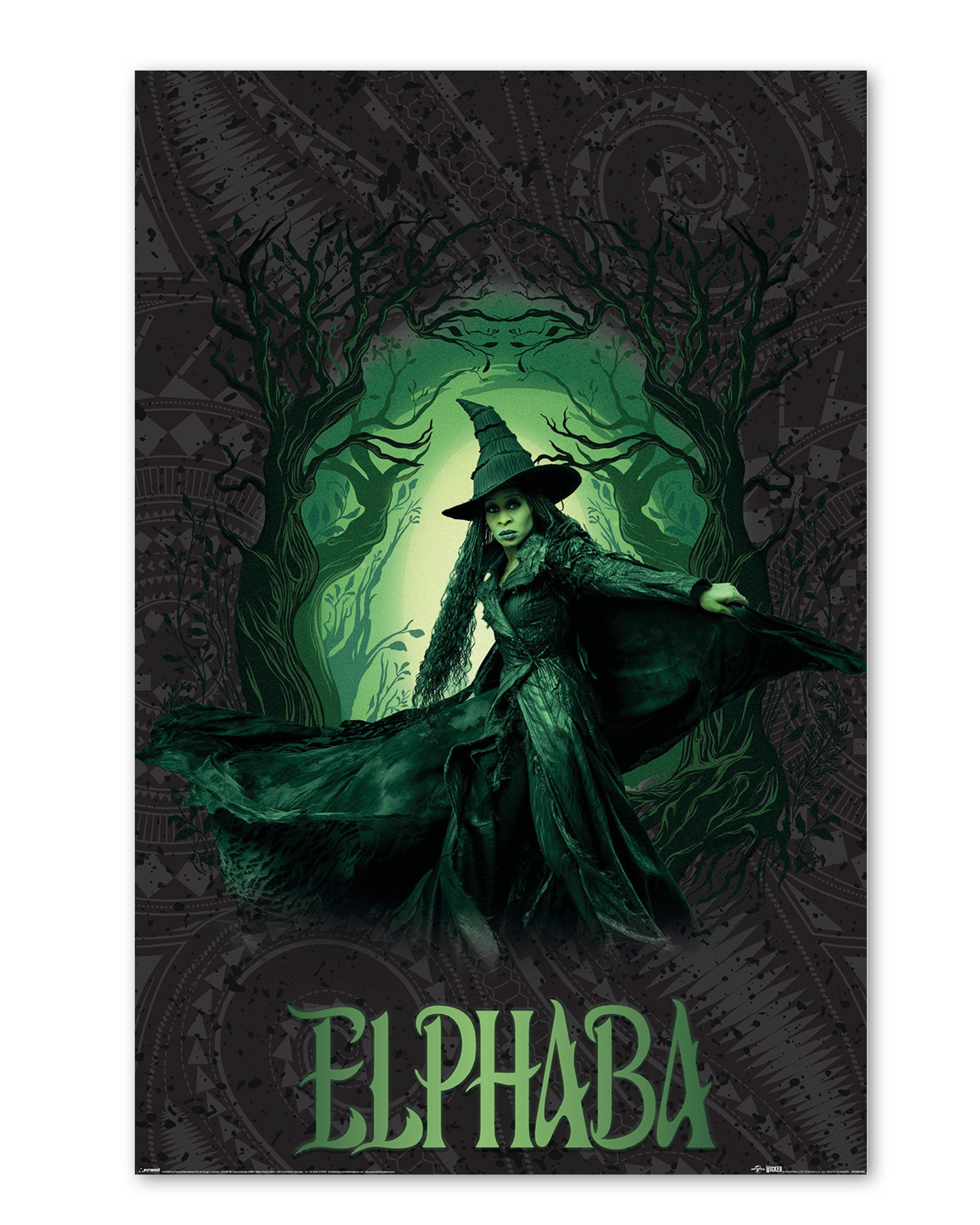 PYRAMID Poster Wicked 2 Poster Elphaba Glow 61 x 91,5 cm