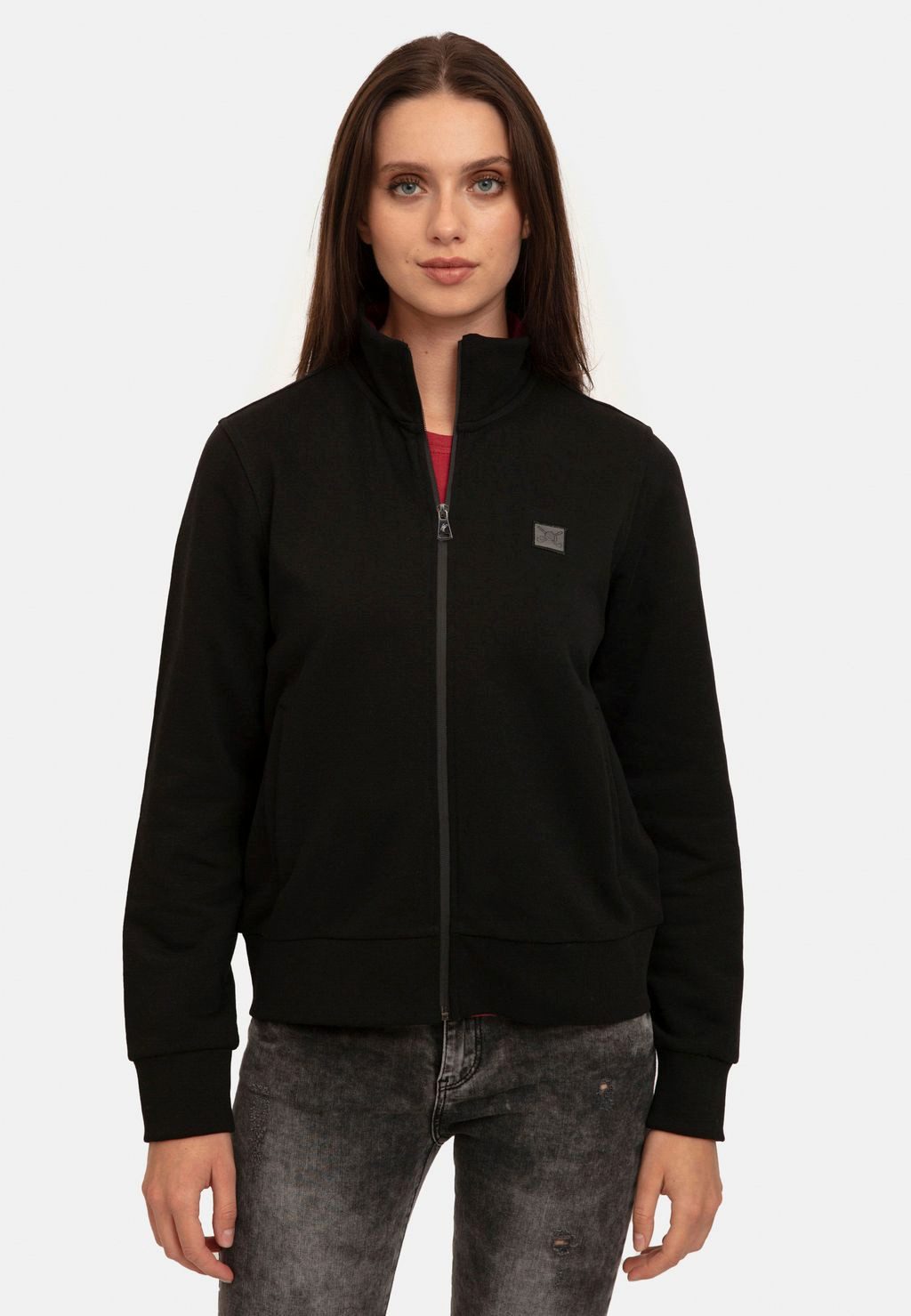 Jacey Quinn Cardigan Full Zip Sweatshirt günstig online kaufen
