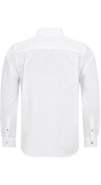 Nübler Trachtenhemd Trachtenhemd Langarm Josef in Weiß von Nübler